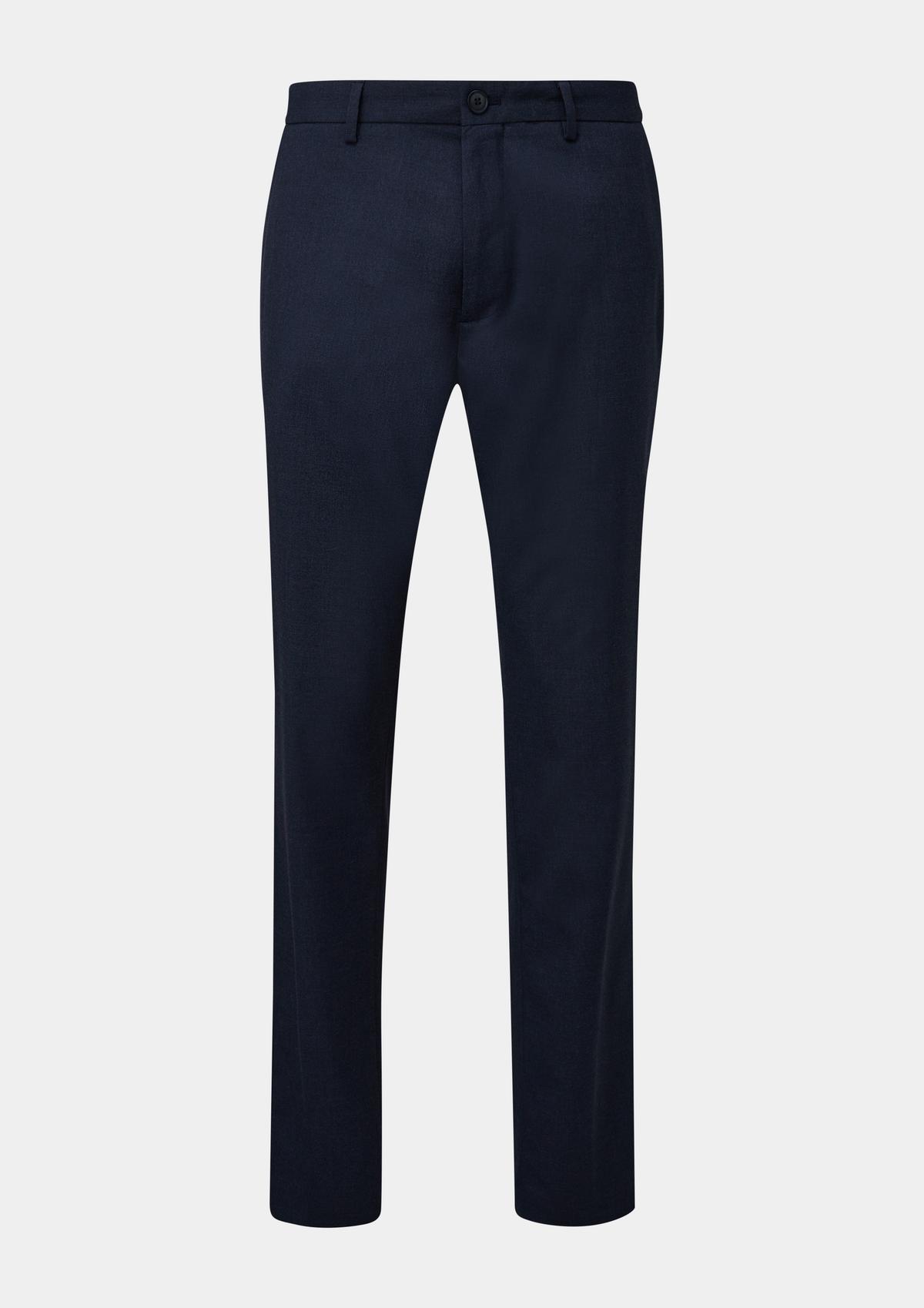 s.Oliver Slim fit: Viscose blend trousers
