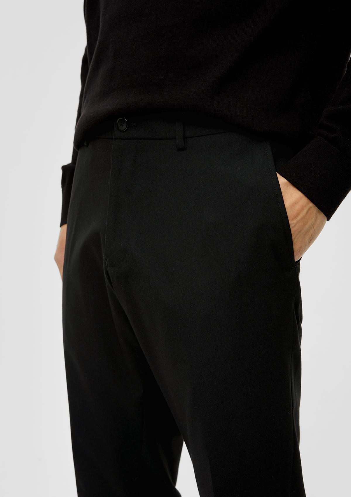s.Oliver Slim: kalhoty ze směsi s viskózou