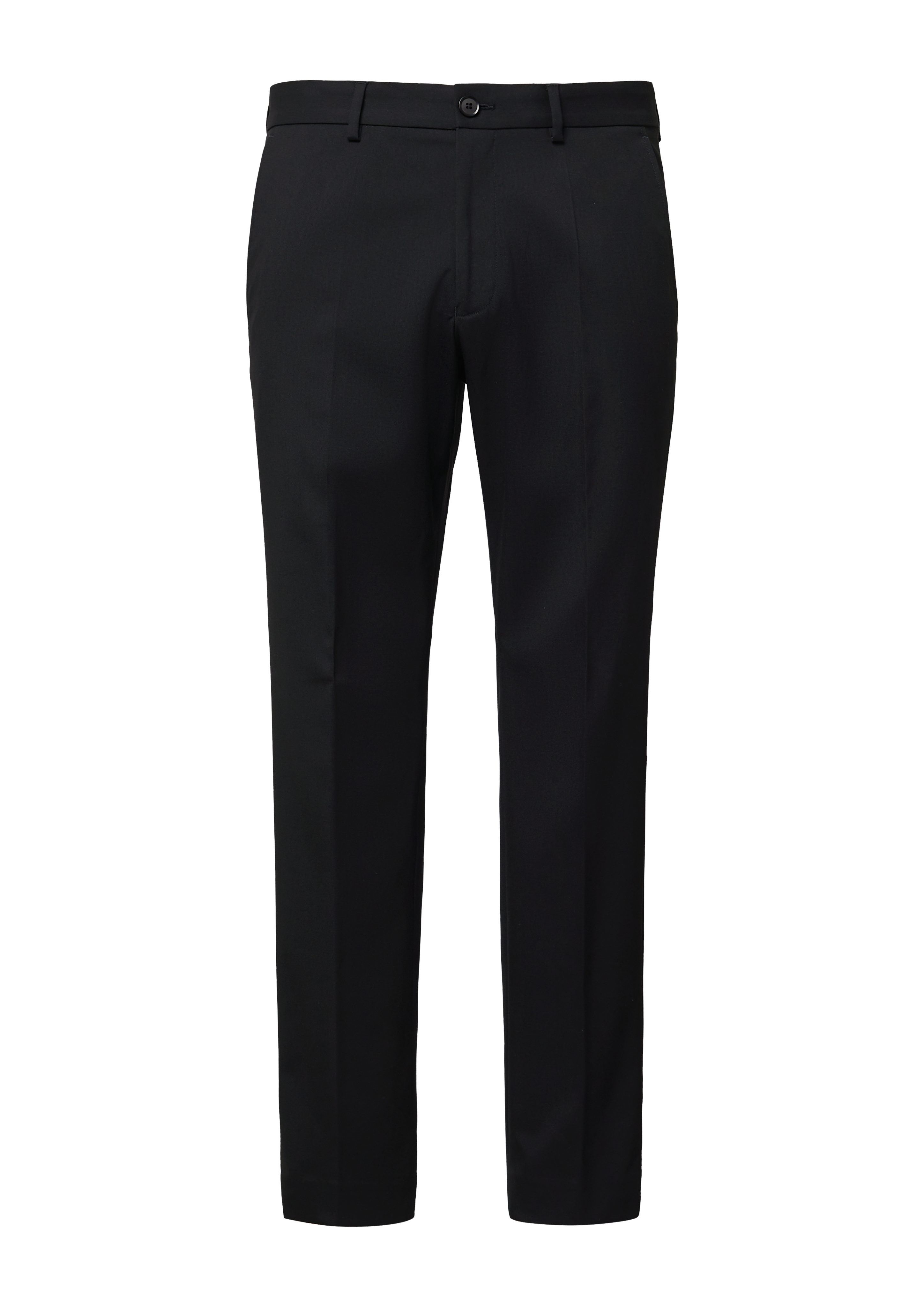Slanke pasvorm: Broek van viscosemix