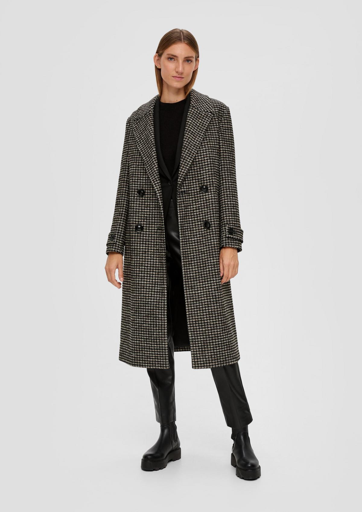 Wool blend - mocca coat