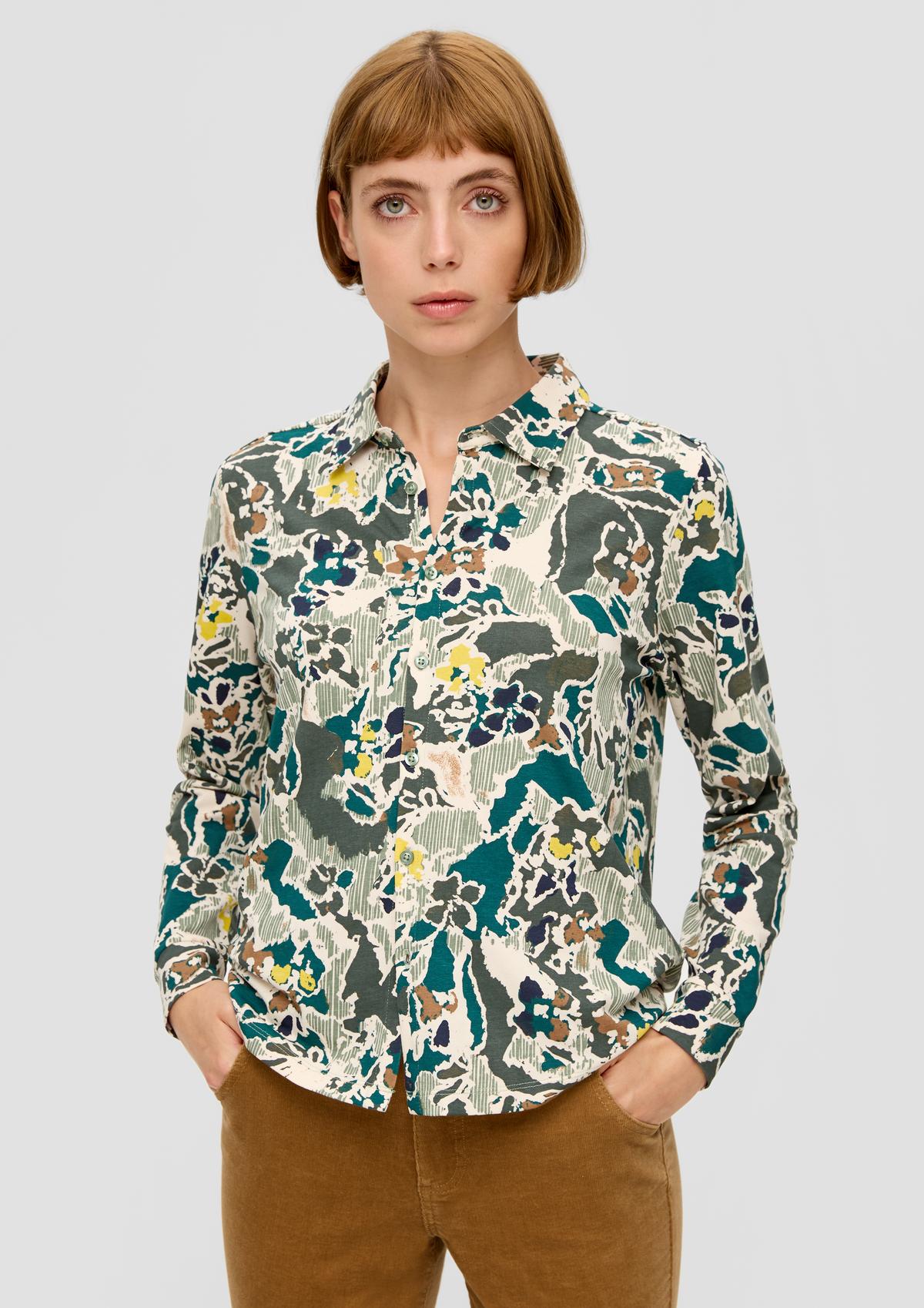 s.Oliver Stretch cotton blouse