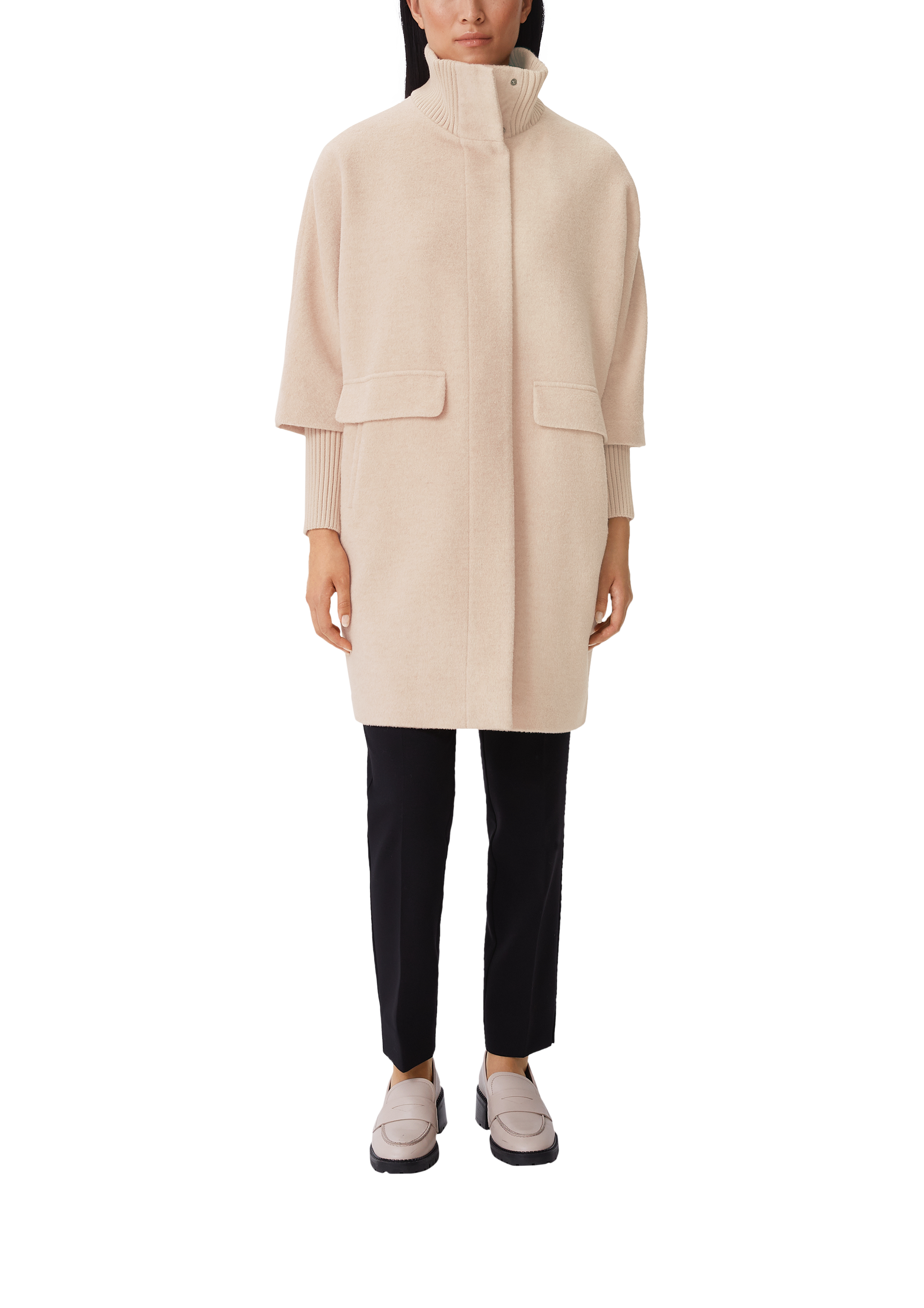 Coat Comma Mantel Creme Comma Mantel Kurzmantel Beige Damen Damen