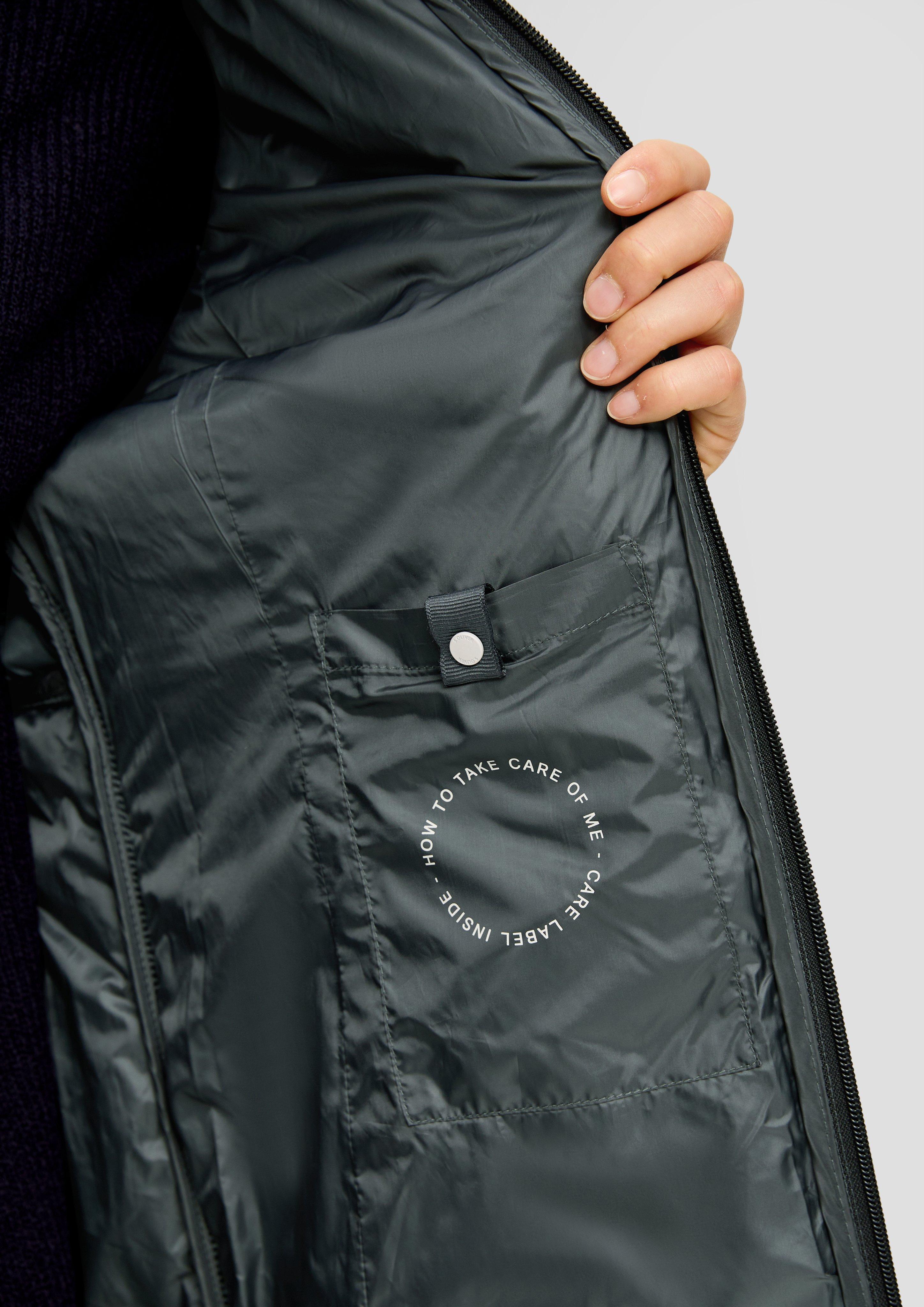 s.Oliver Mantel mit Kapuze im Kragen