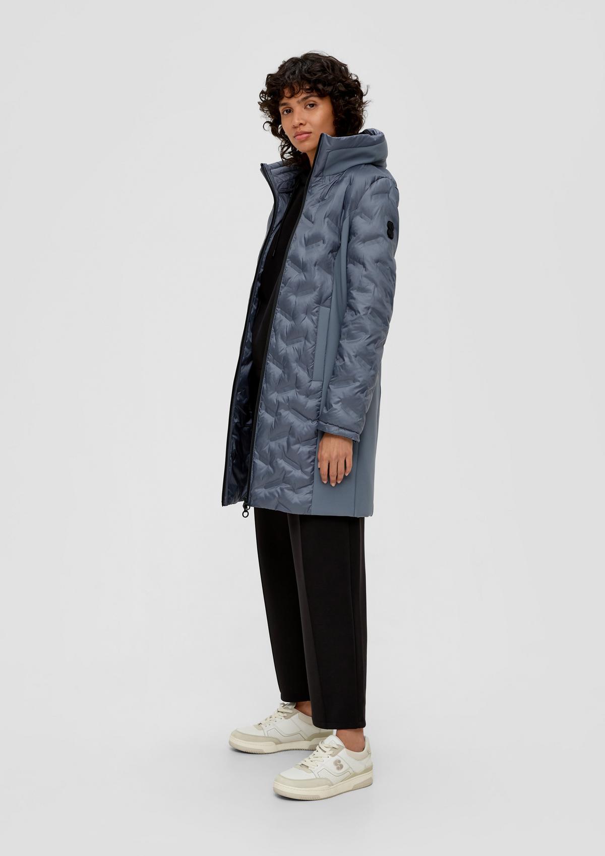 s.Oliver Coat with a hood in the collar