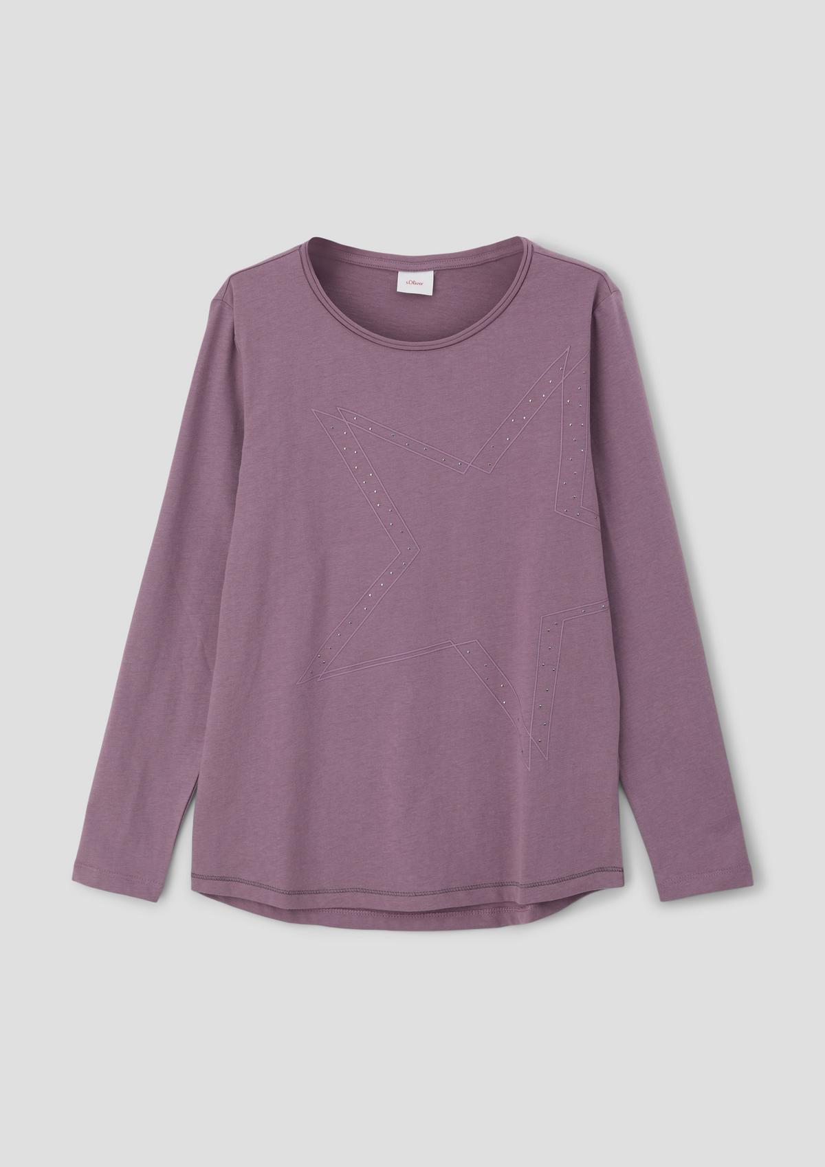 s.Oliver Long sleeve top in a loose fit