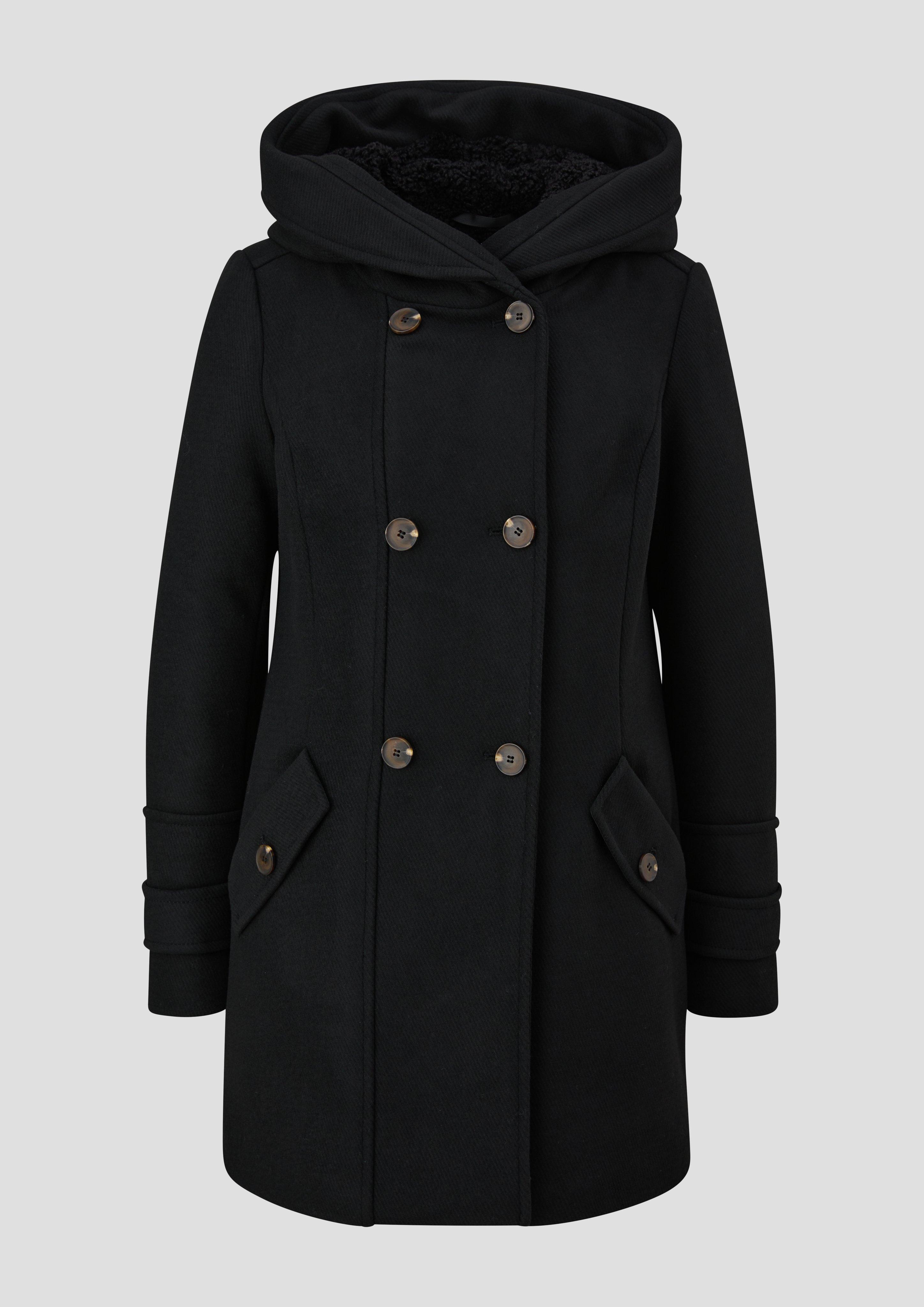 Wool blend coat navy s.Oliver