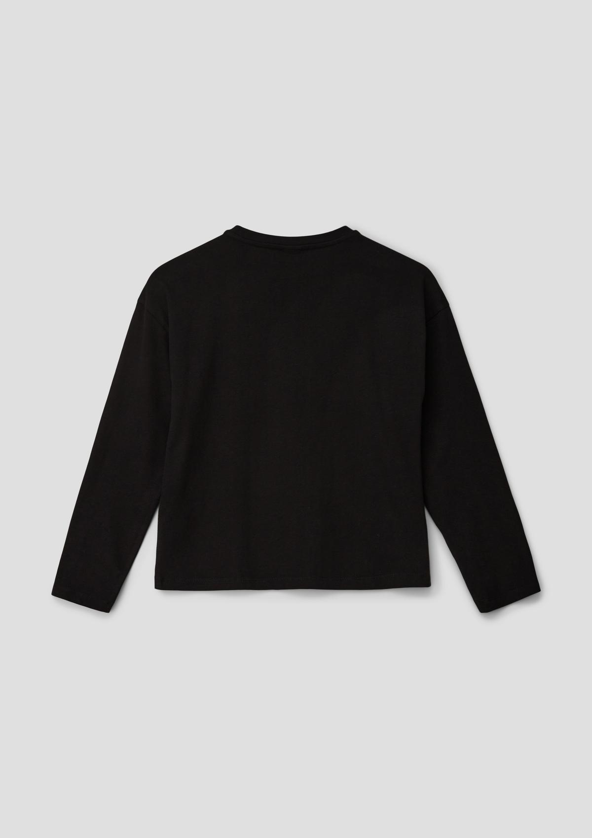 s.Oliver Long sleeve top with layering on the front