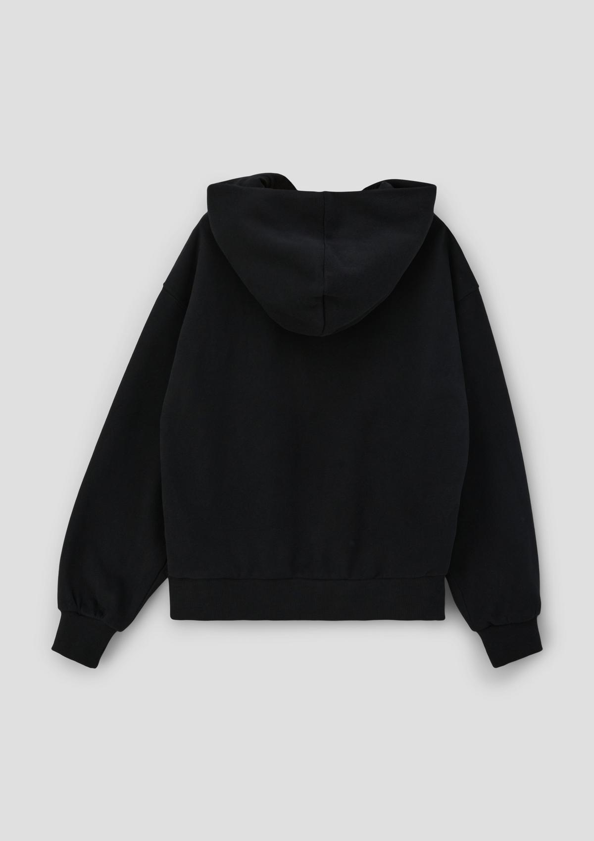 s.Oliver Hooded sweatshirt with embroidery