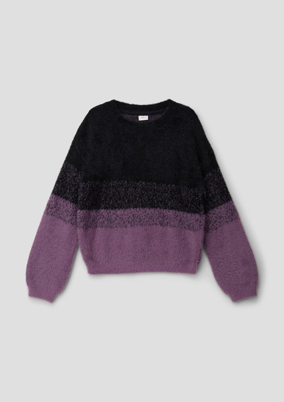 s.Oliver Oversized jumper with colour graduation