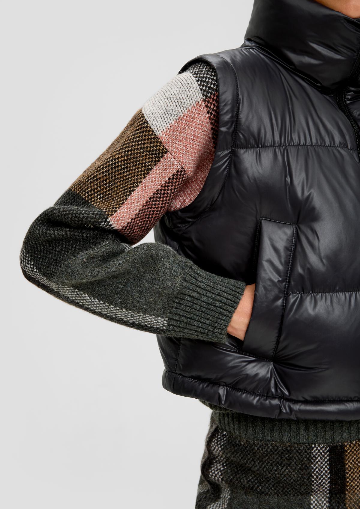 s.Oliver Kratka zimska jakna s snemljivimi rokavi