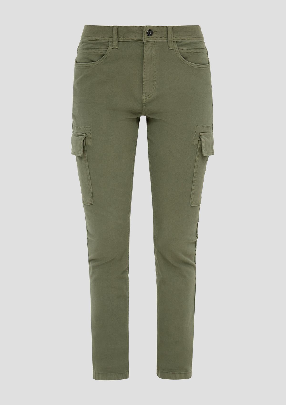 s.Oliver Slim: kalhoty ve stylu cargo