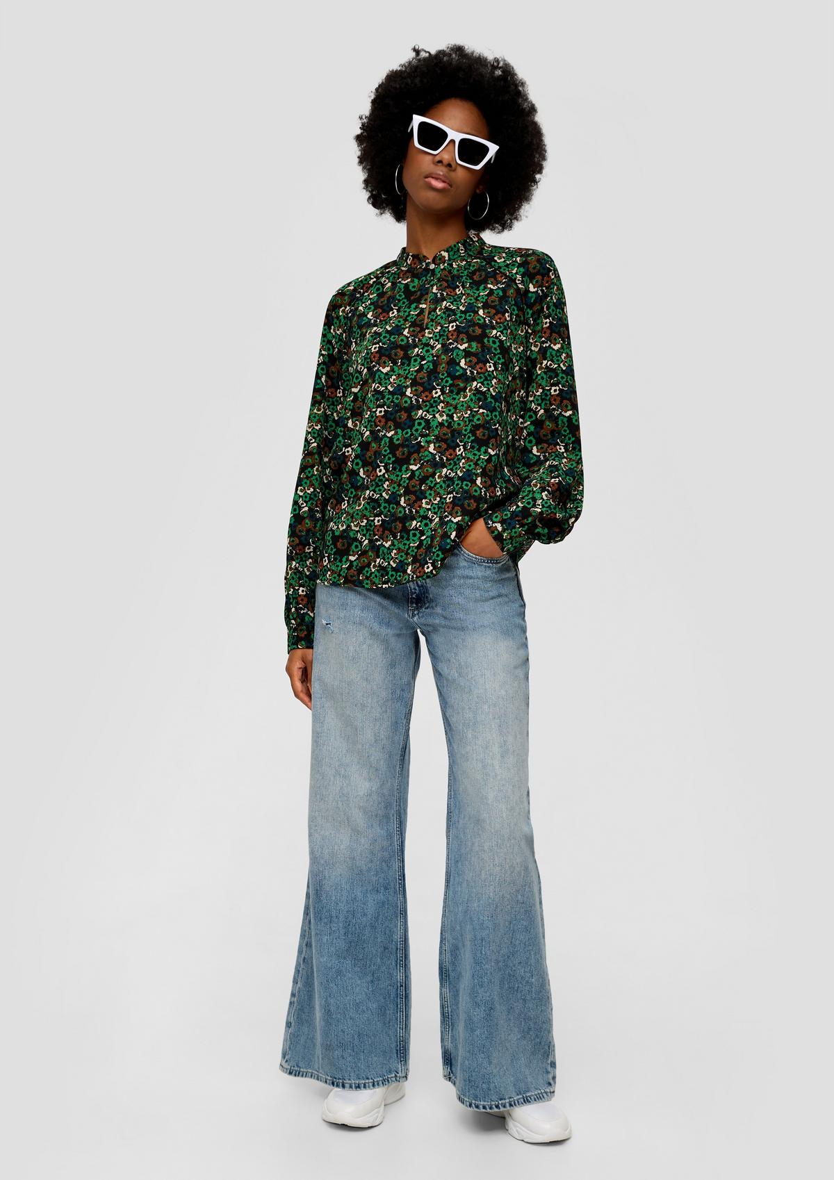 s.Oliver Blouse with an all-over print