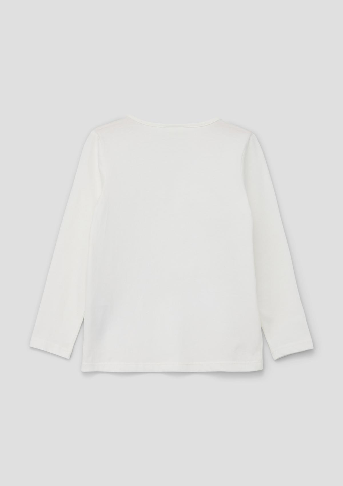 s.Oliver Long sleeve top with appliqués