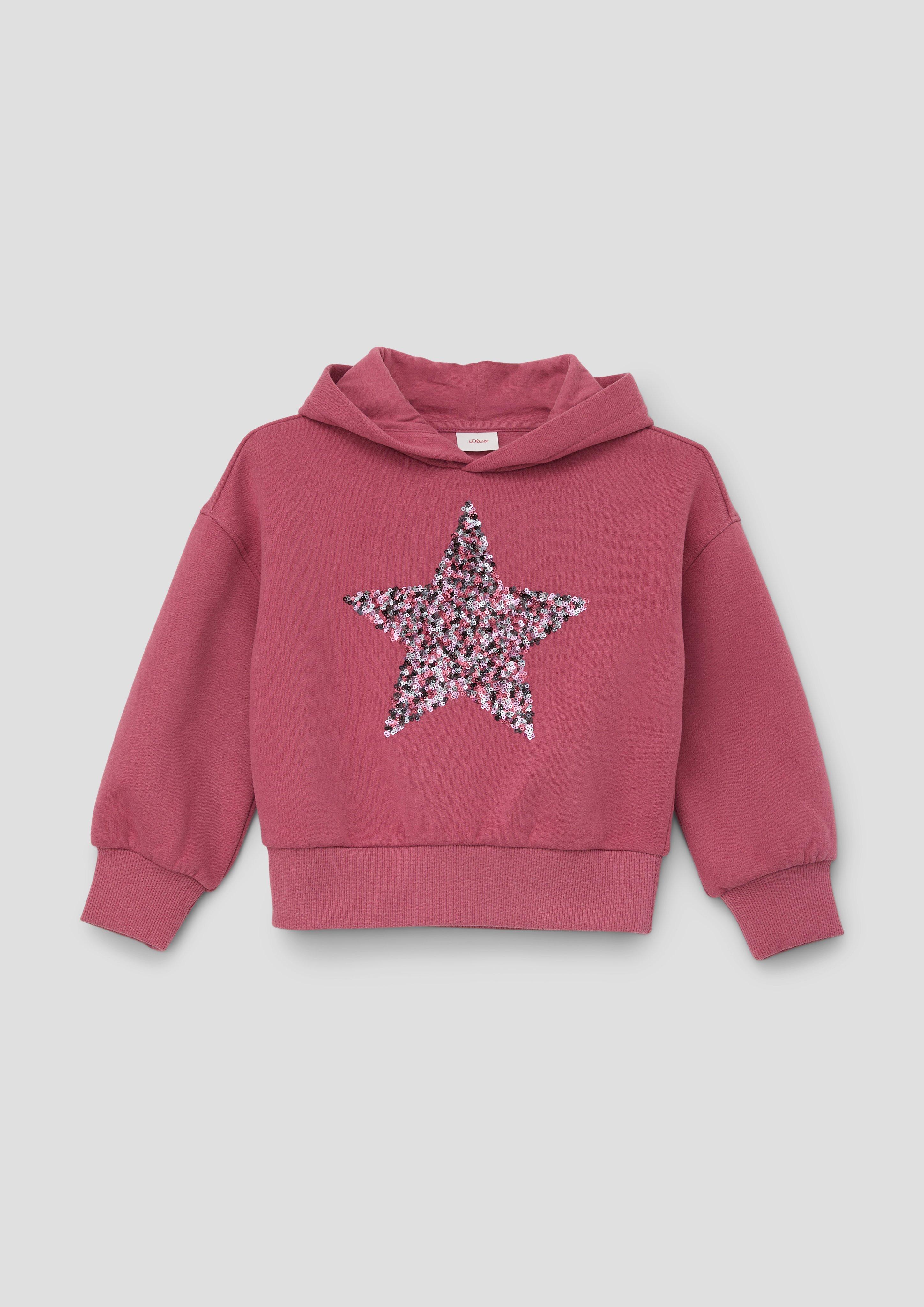 Pink cheap star sweatshirt