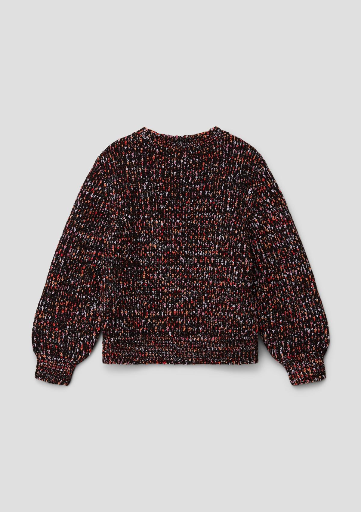 s.Oliver Knitted jumper with glitter yarn
