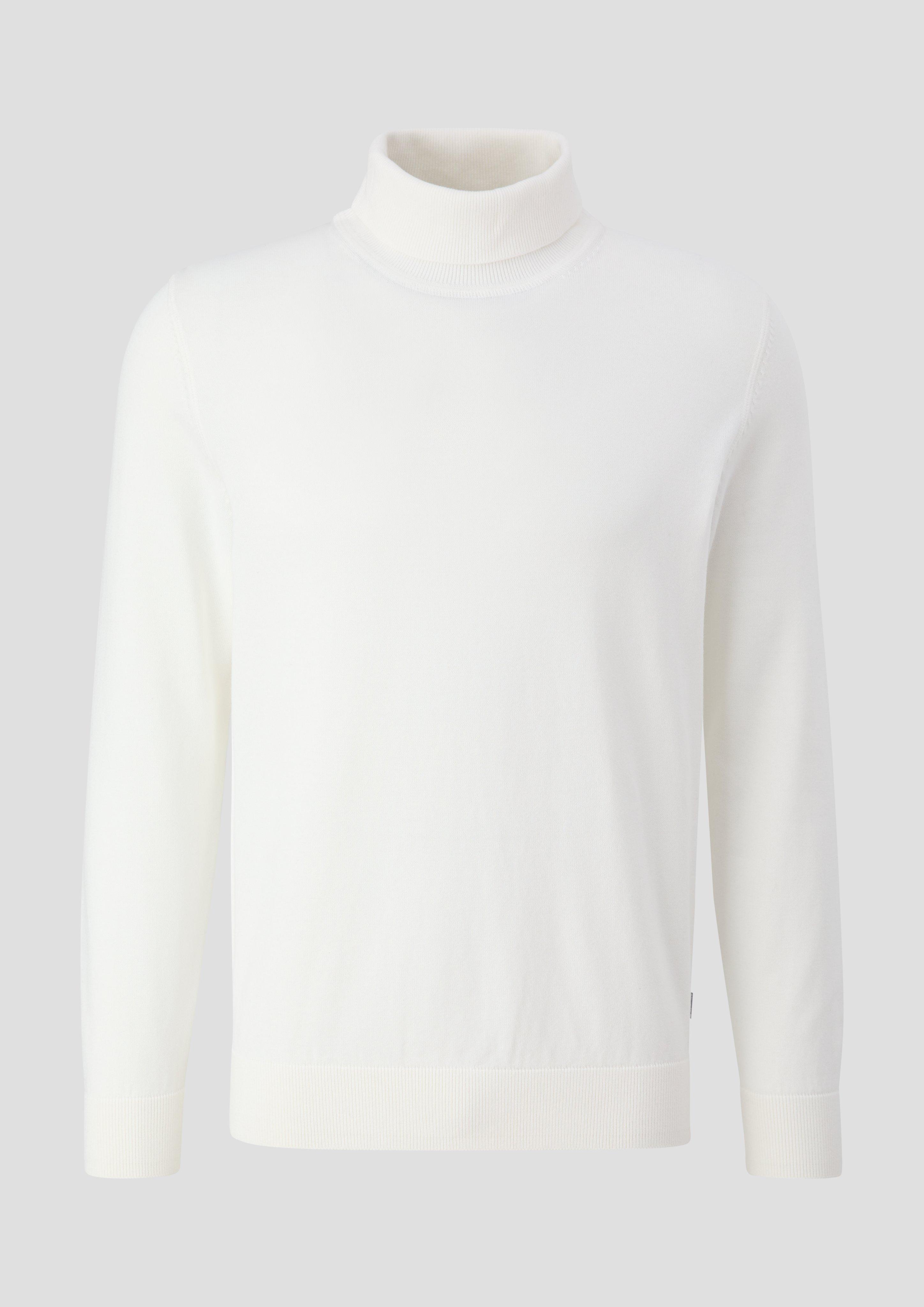 s.Oliver - Pullover mit Rollkragen, Herren, Beige