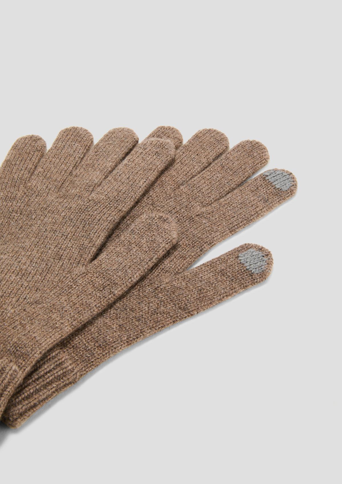 s.Oliver Gloves in a blend of wool and cashmere