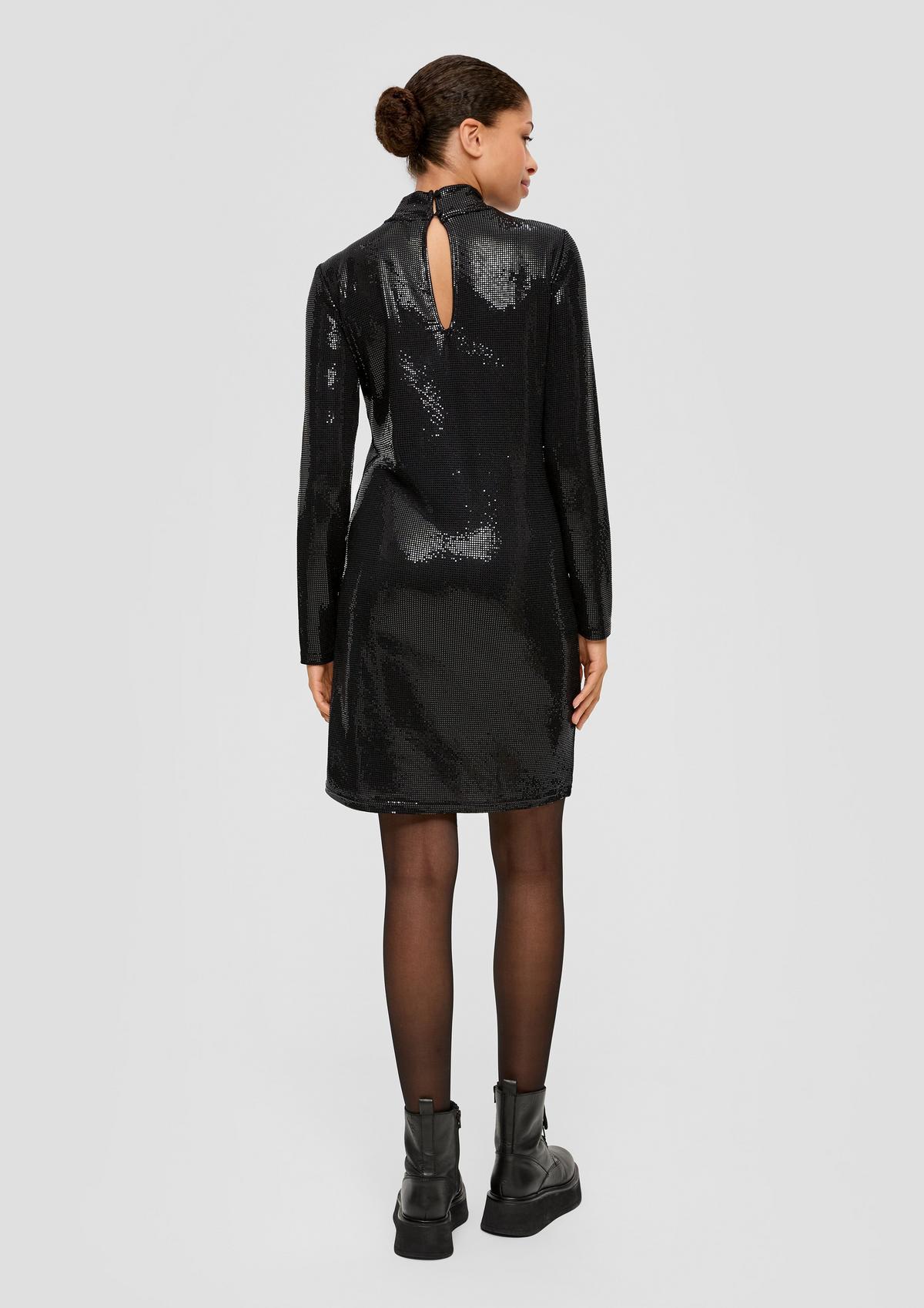 s.Oliver Jersey dress with sequins
