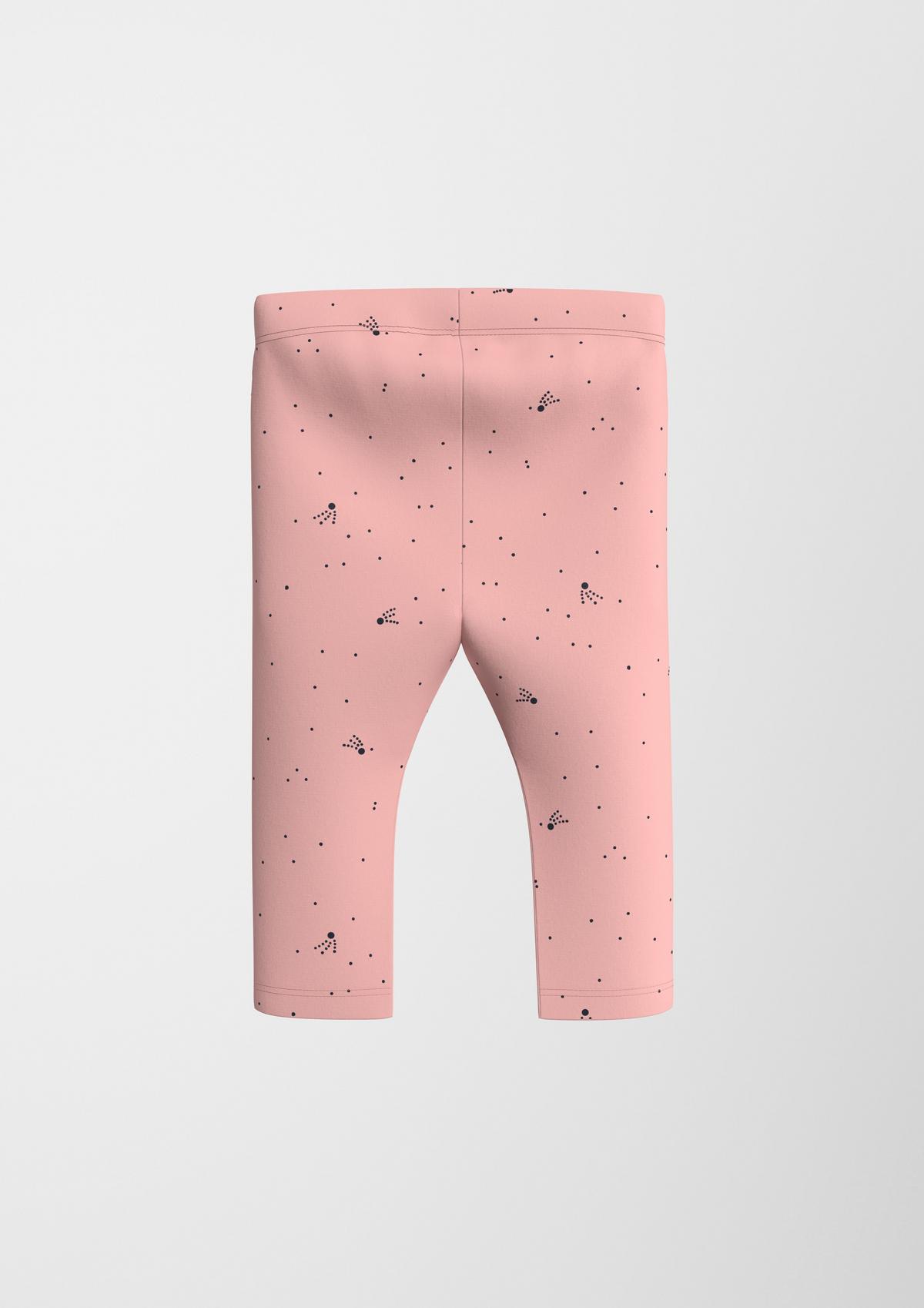 s.Oliver Thermal fleece leggings with an all-over print