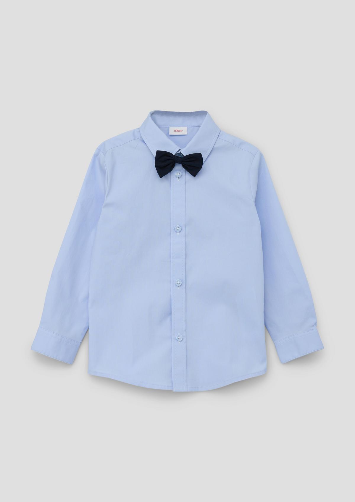 s.Oliver Shirt with a detachable bow tie