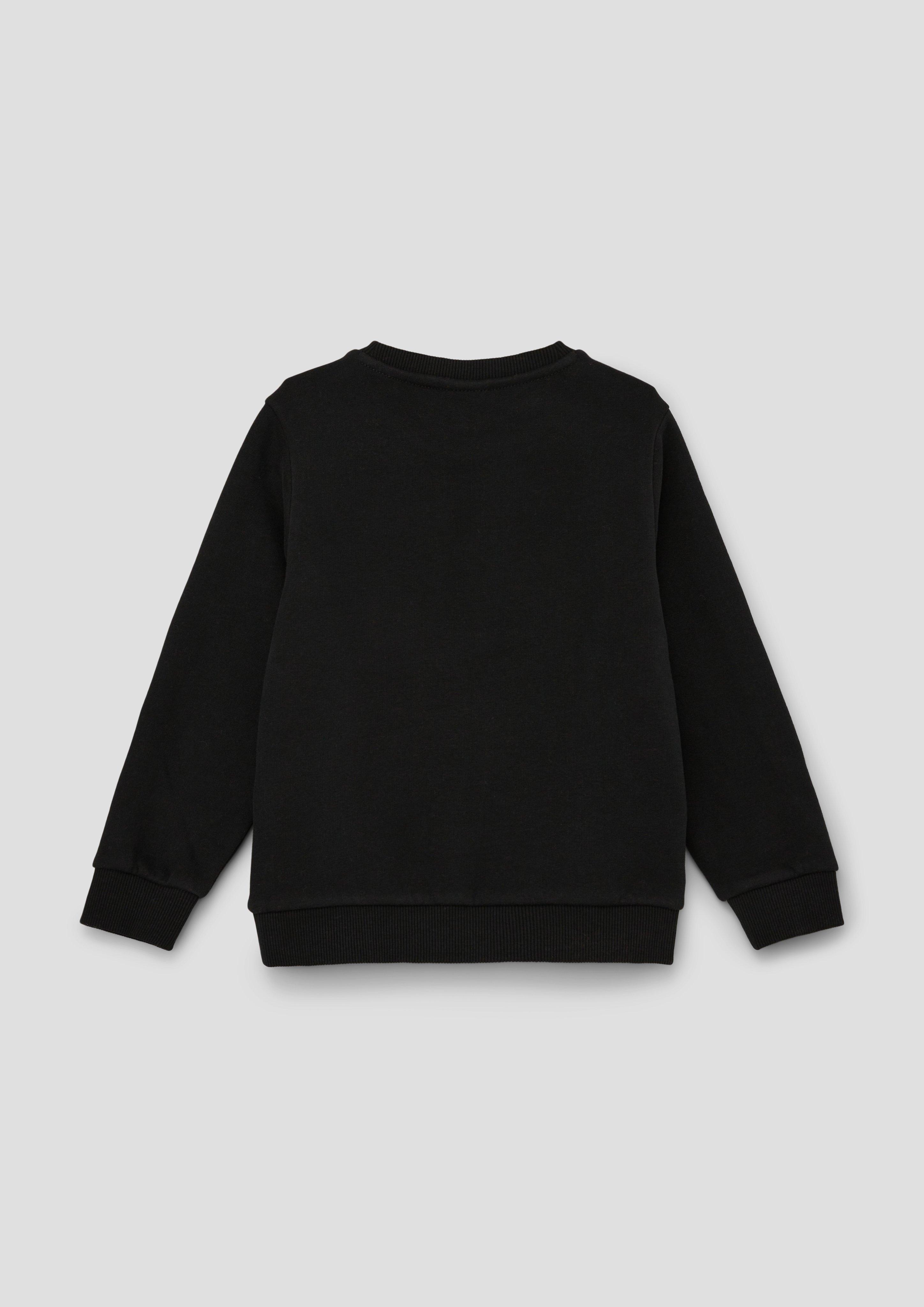 Sweatshirt, soft on the inside orange s.Oliver