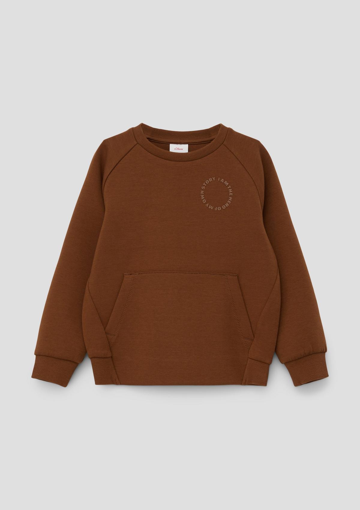 s.Oliver Sweatshirt with a statement print