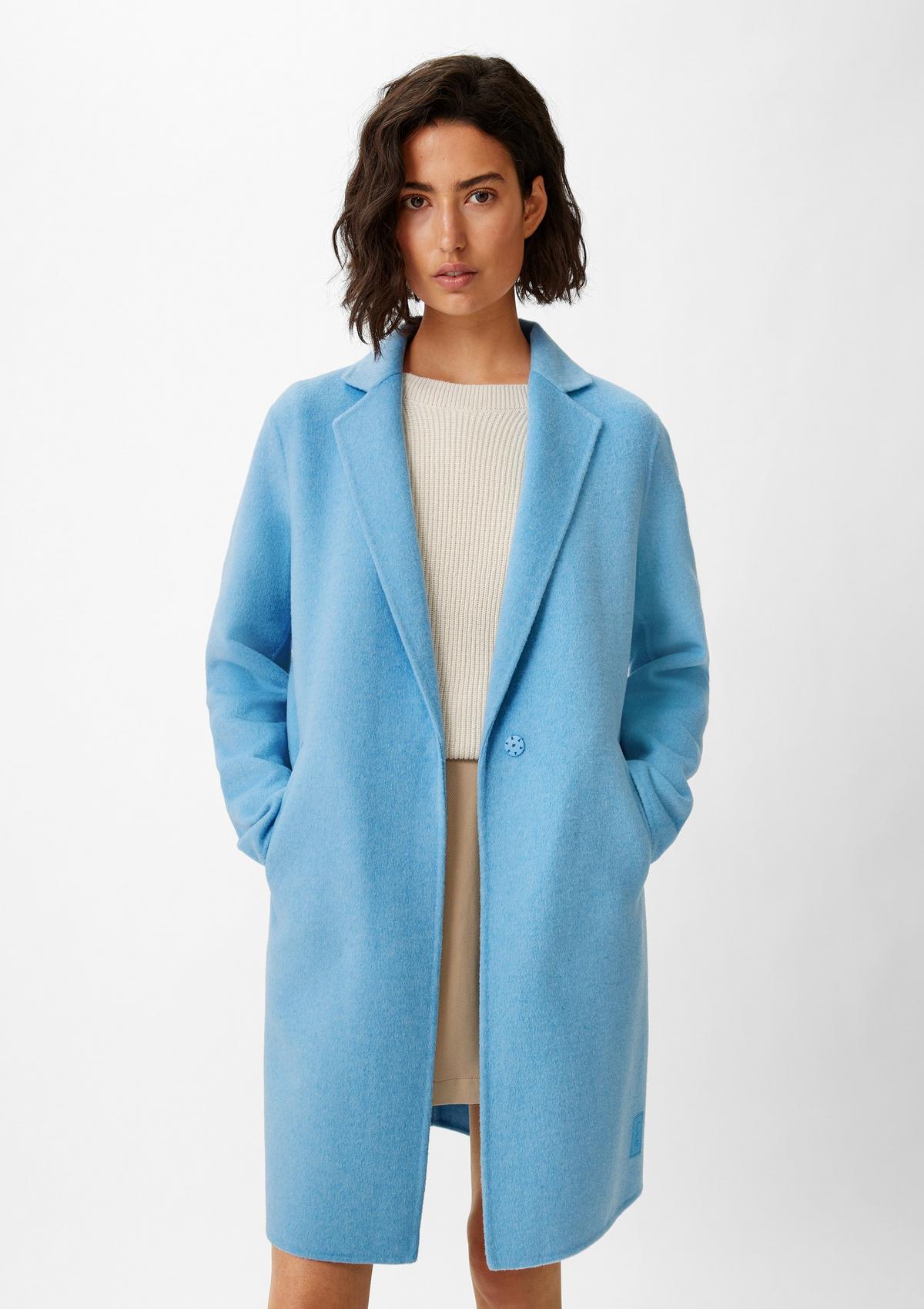 comma Wool blend coat with viscose