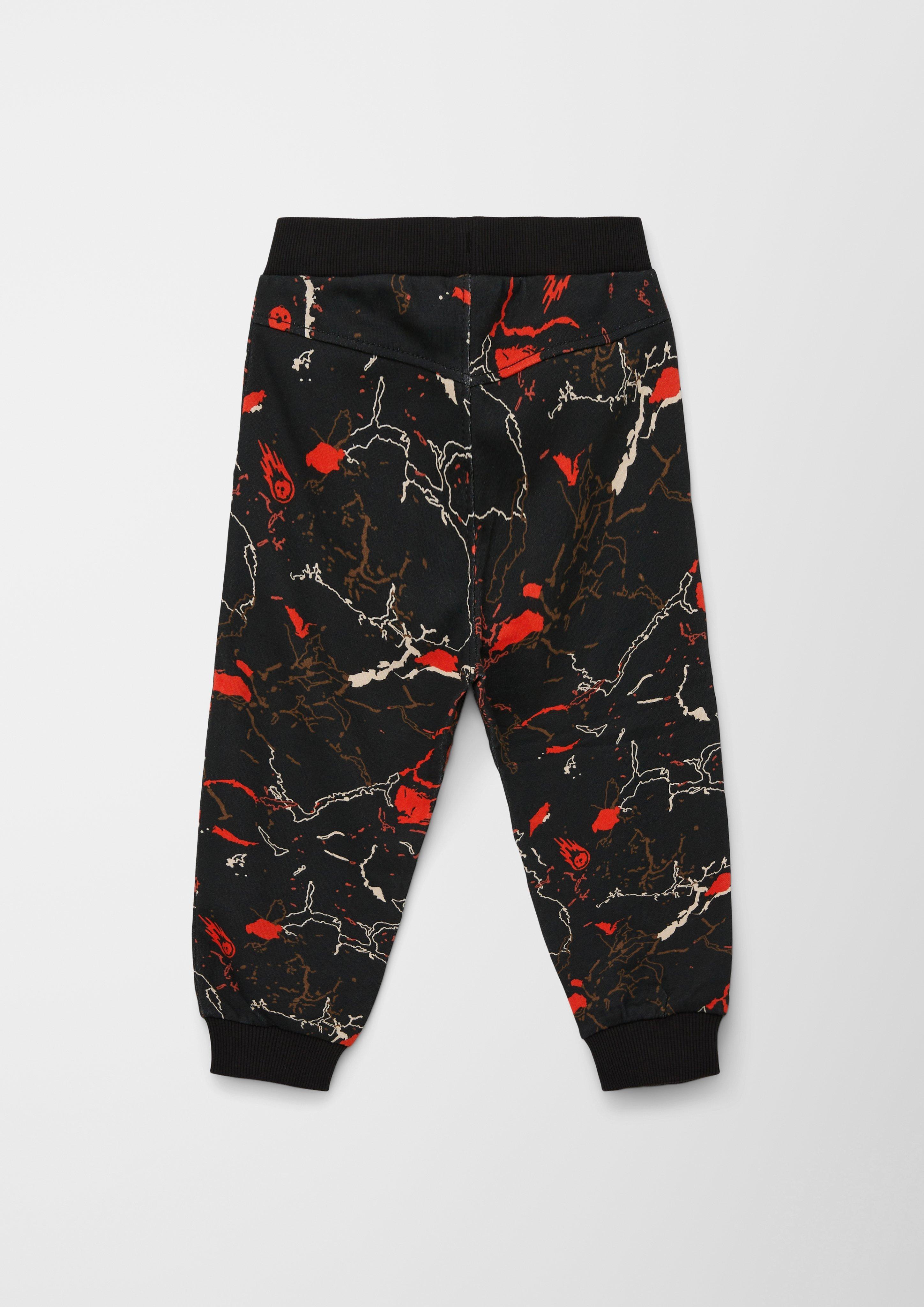 S.Oliver Thermofleece-Leggings Kinder - Kuschelig Mit All-Over-Print