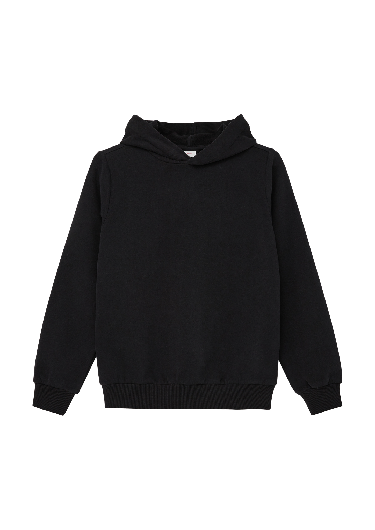 s.Oliver - Kapuzensweatshirt mit Rückenprint, Jungen, schwarz