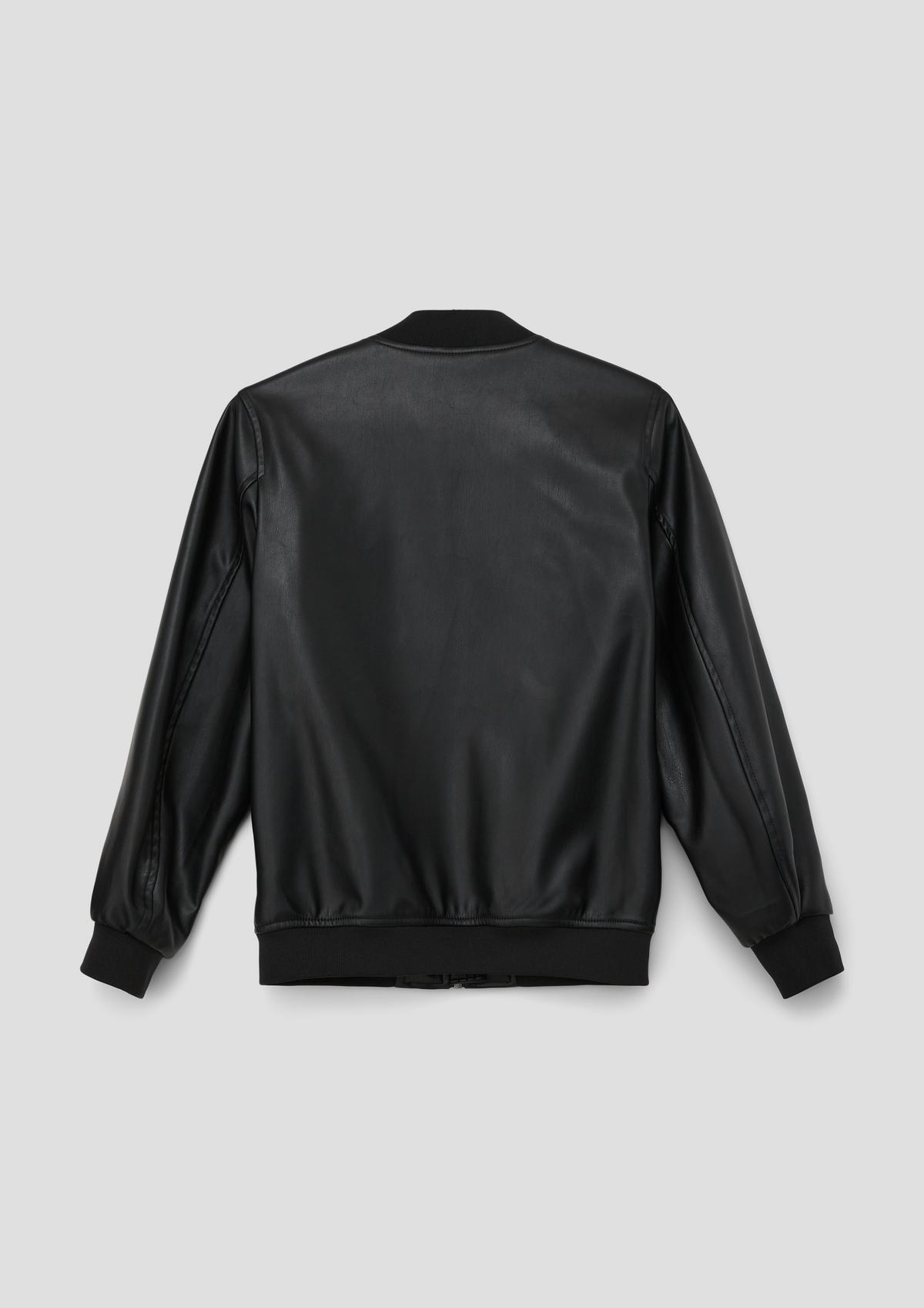 s.Oliver Faux leather jacket