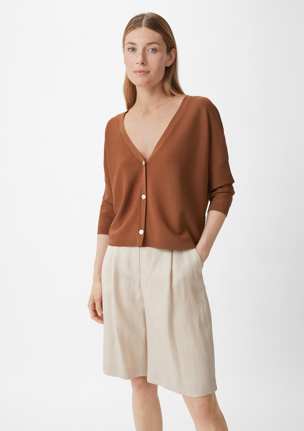 comma Cardigan in a relaxed fit