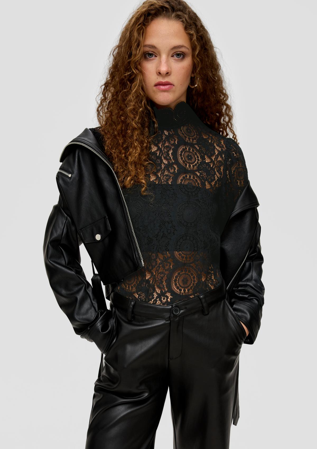 s.Oliver Fashionable lace blouse