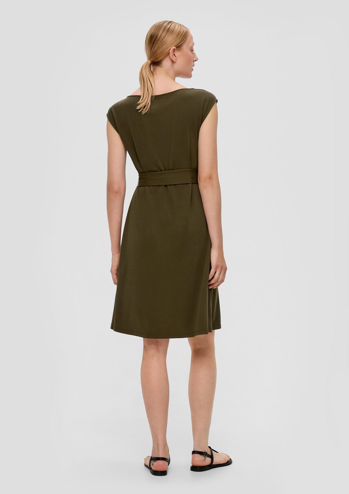 s.Oliver Short dress with a knotted detail