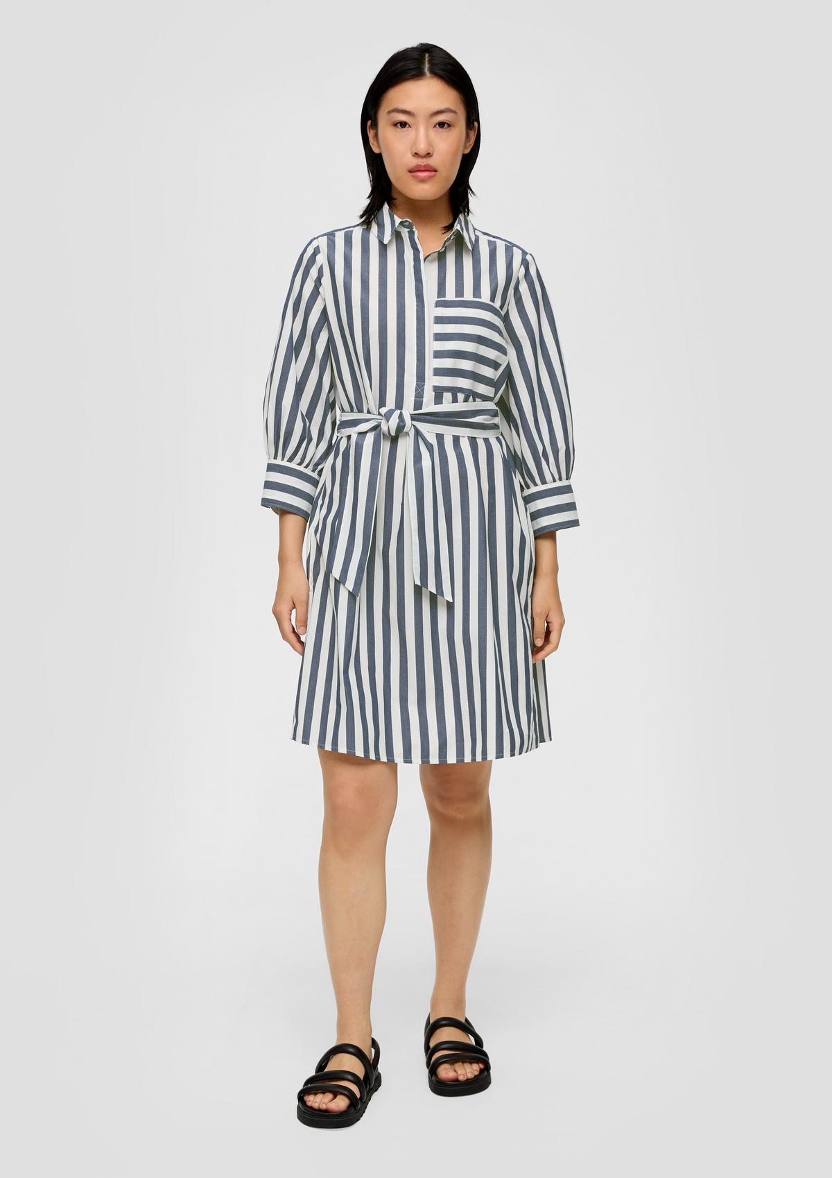 s.Oliver Blouse dress with 3/4-length sleeves