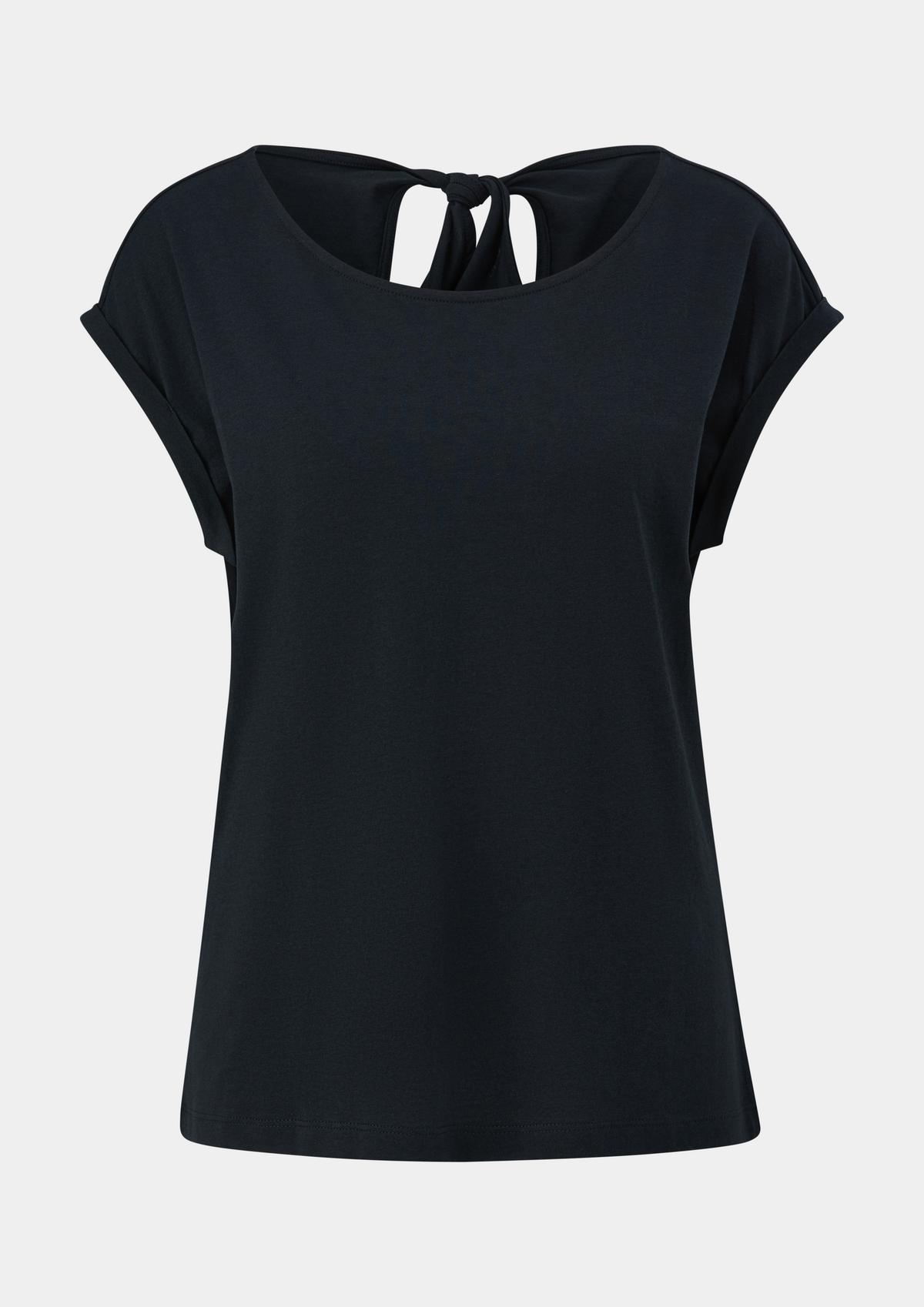 s.Oliver T-shirt with a back neckline