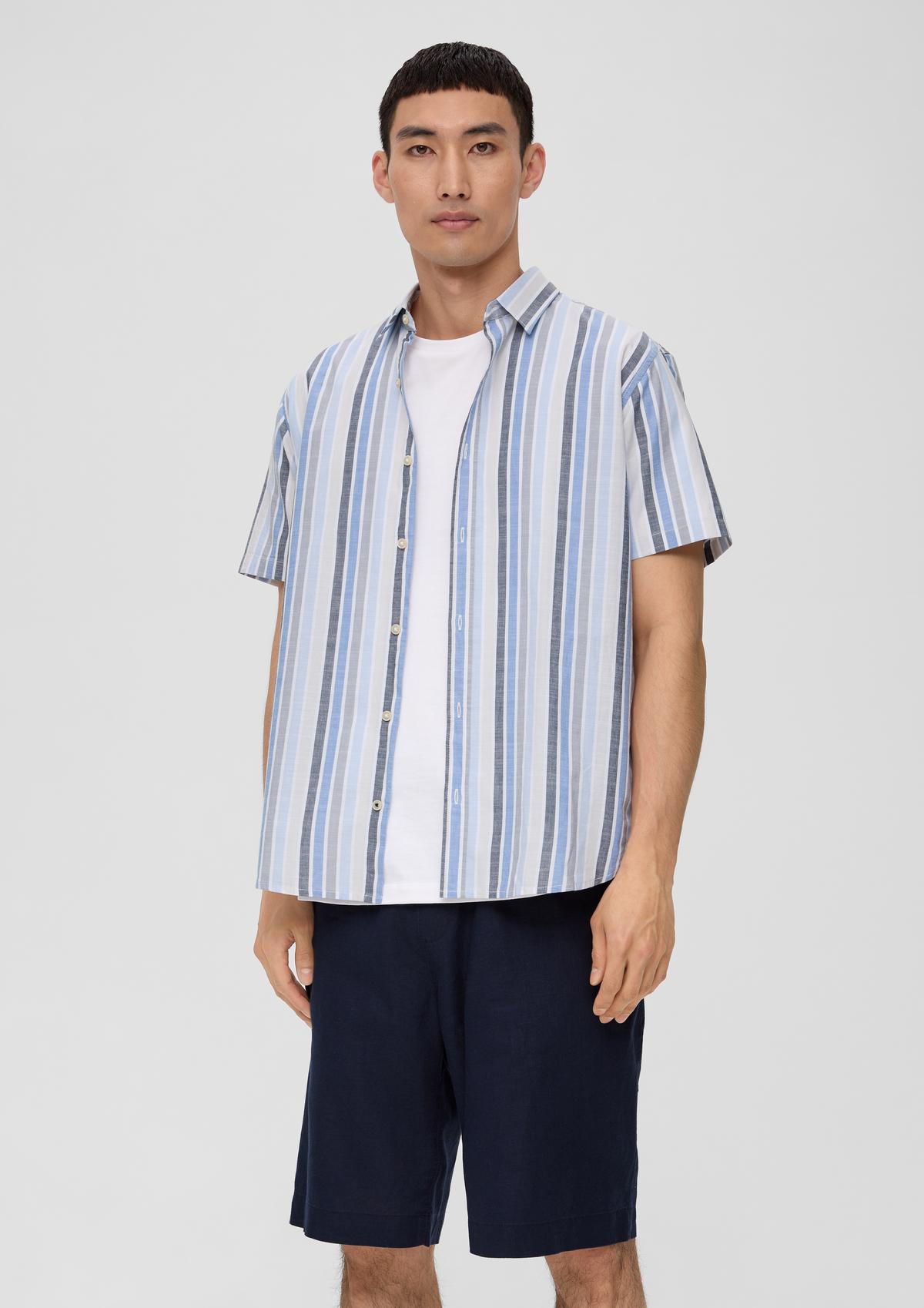s.Oliver Short-sleeved shirt made of pure cotton