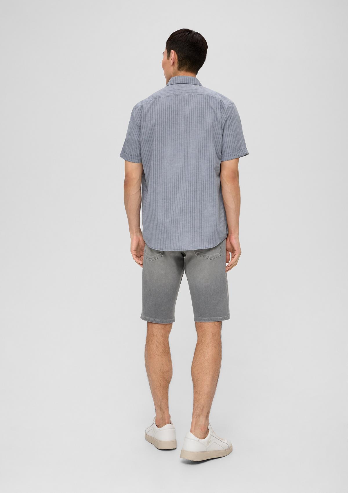 s.Oliver Regular : chemise à la texture armurée
