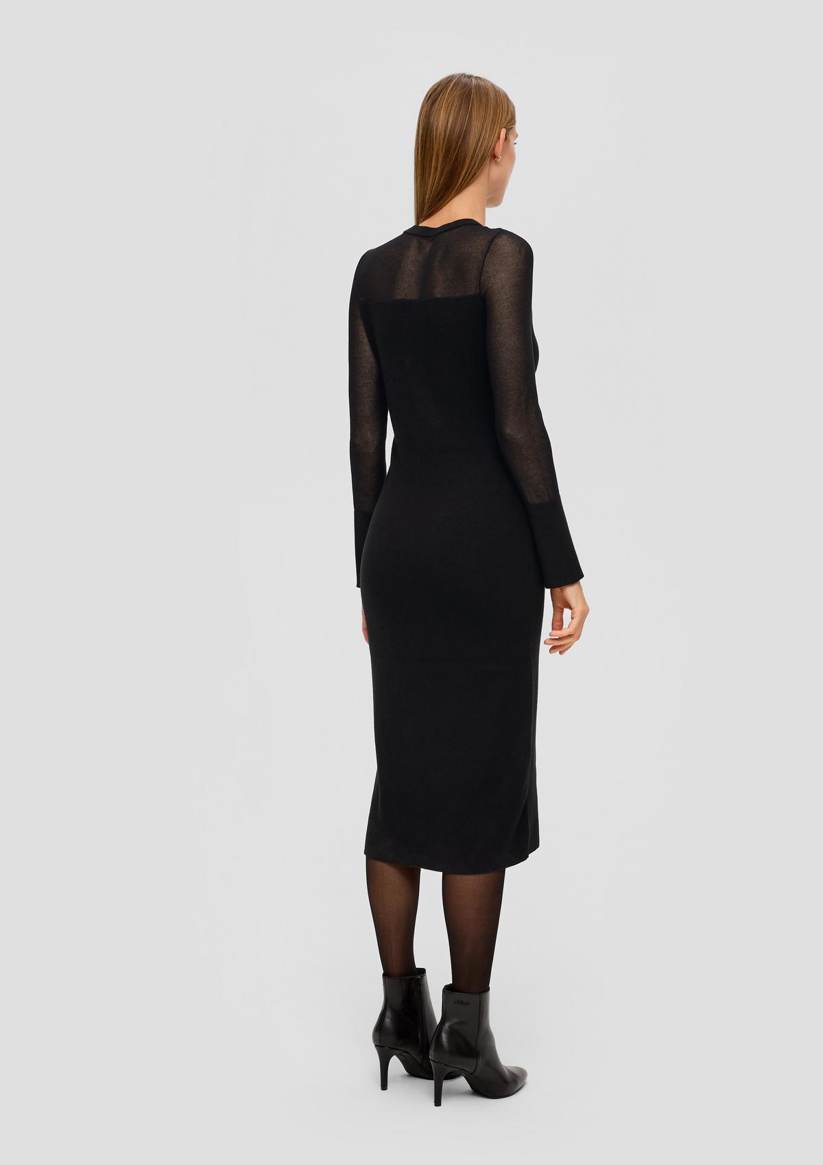s.Oliver Fabric blend knitted dress
