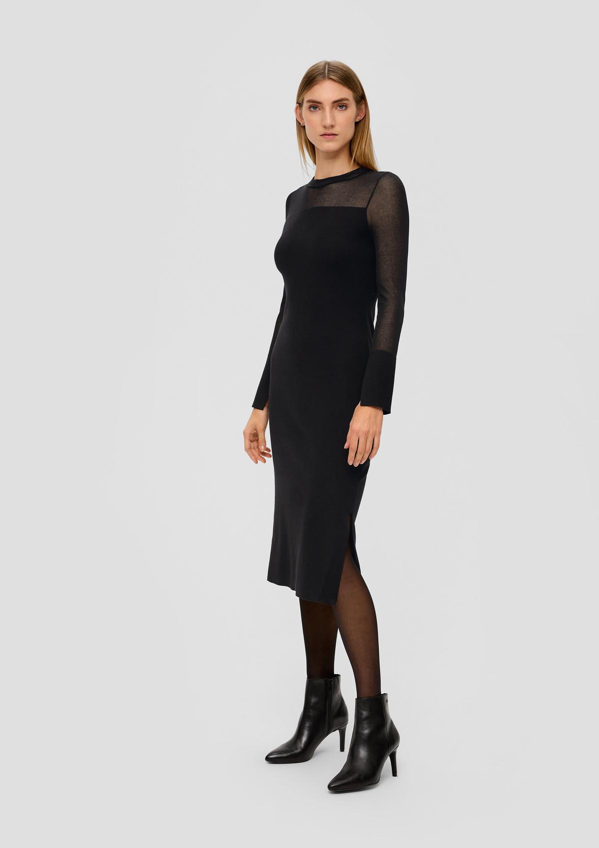 s.Oliver Fabric blend knitted dress