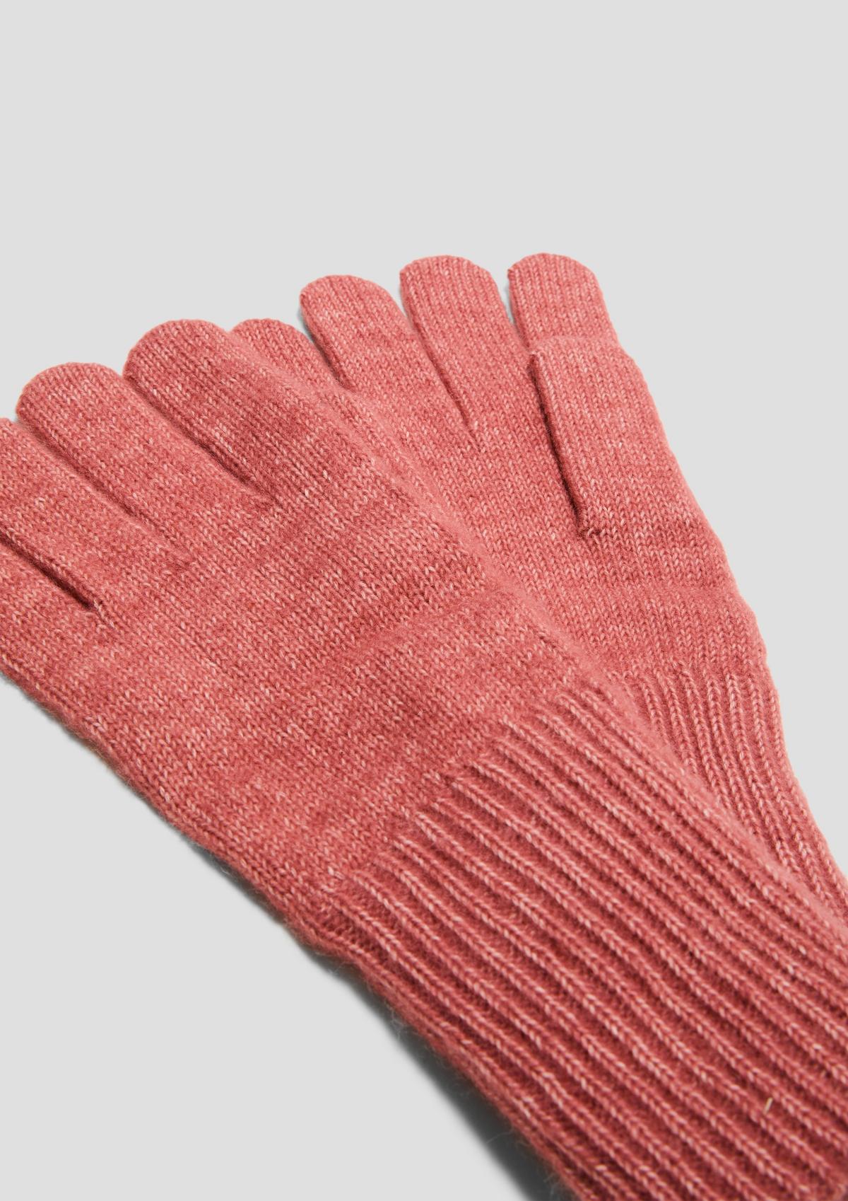 s.Oliver Gebreide handschoenen met wol