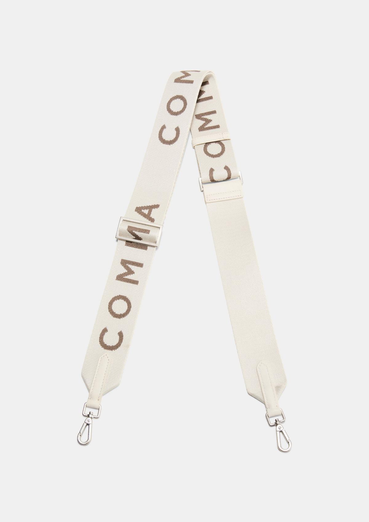 comma Wide shoulder strap made of jacquard