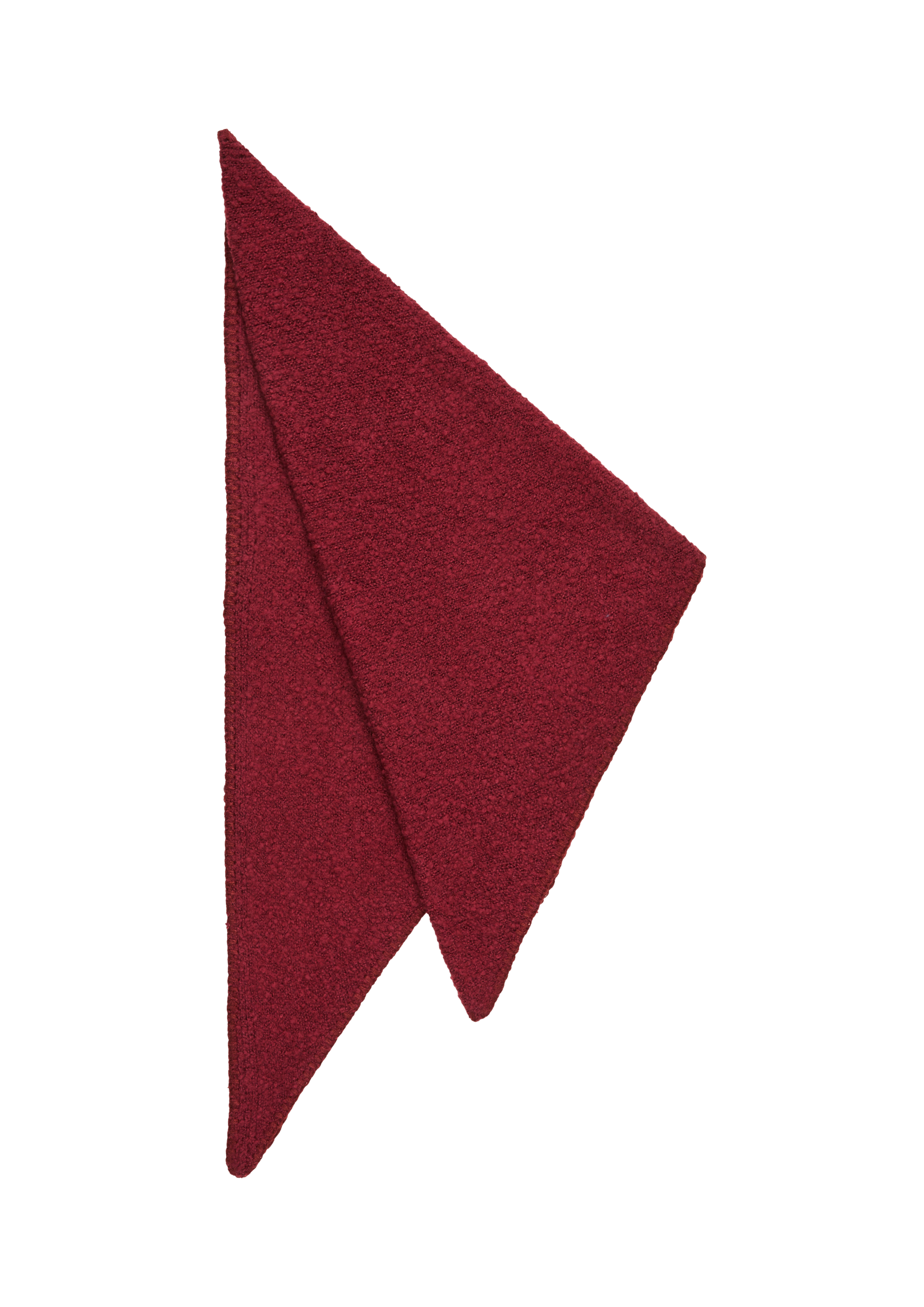 s.Oliver - Gestricktes Dreieckstuch, Damen, rot