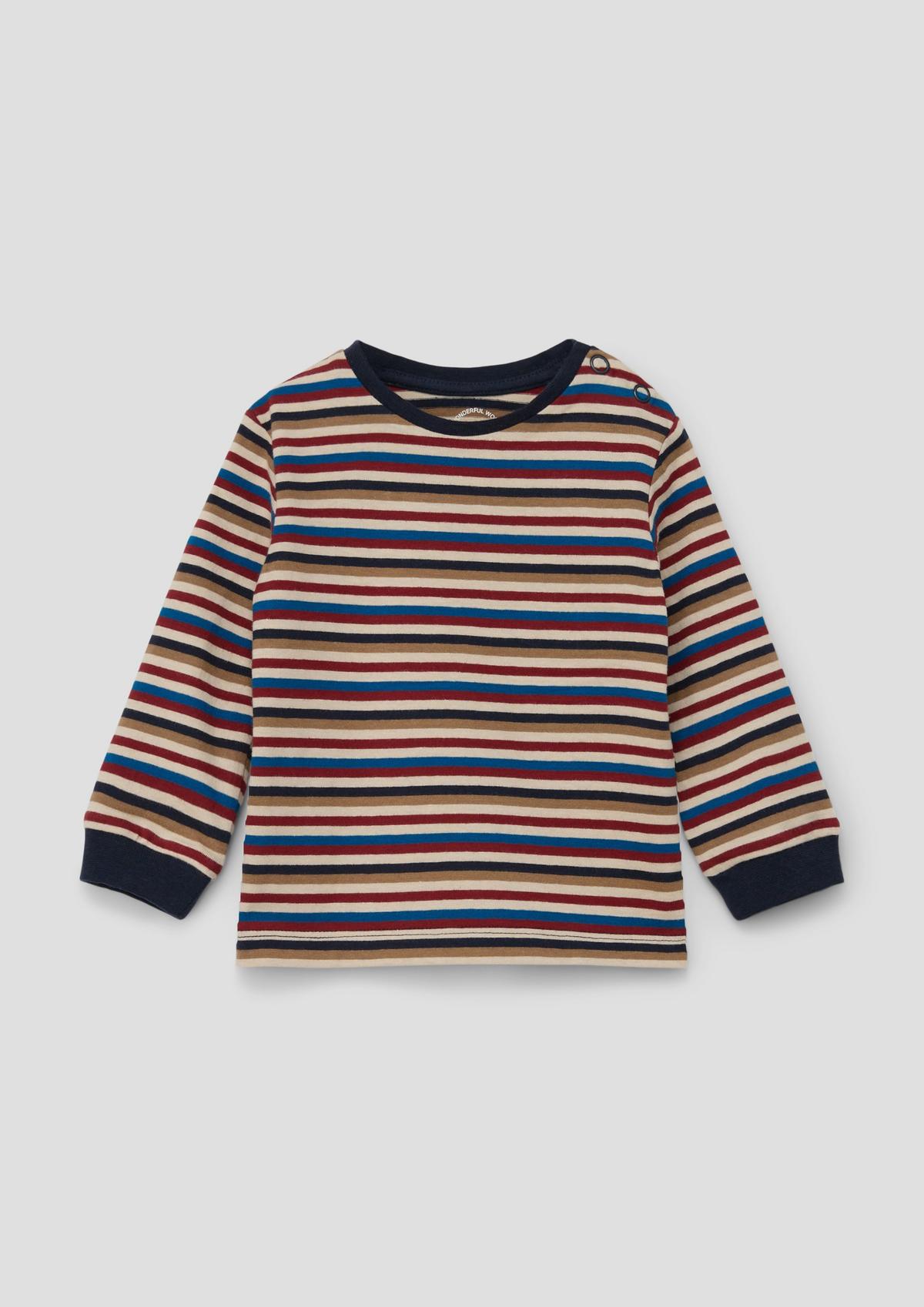 s.Oliver Striped long sleeve cotton top