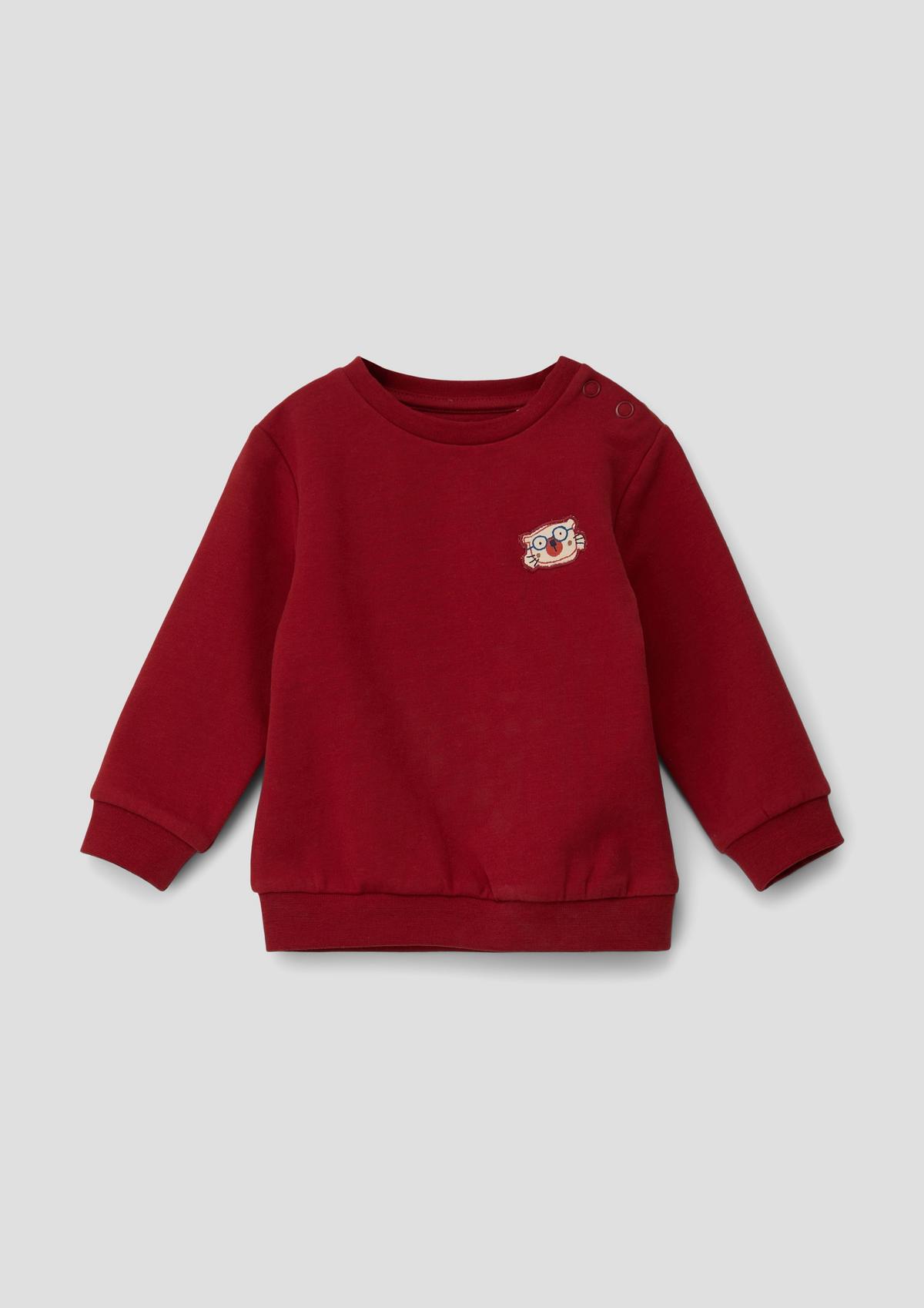 s.Oliver Sweatshirt made of stretch cotton