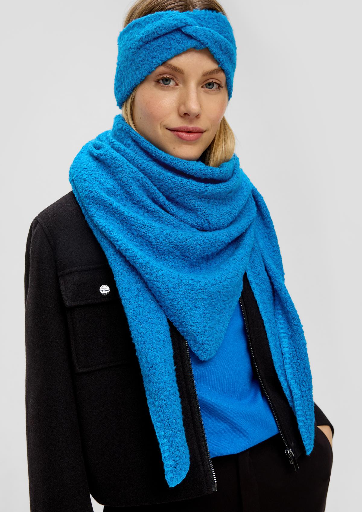 s.Oliver Triangular knit scarf