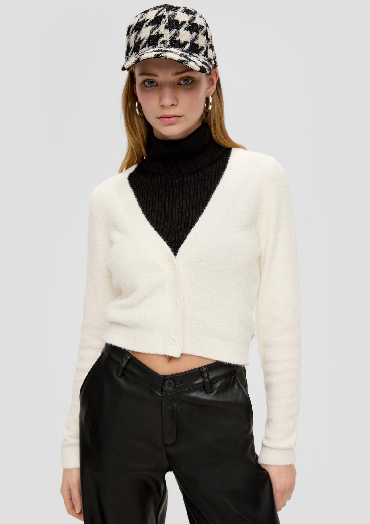 s.Oliver Cardigan in a cropped cut