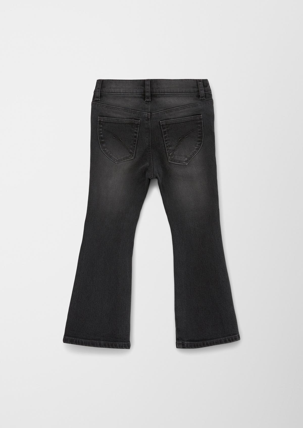 s.Oliver Jeans hlače Betsy/kroj Regular Fit/Mid Rise/ozke hlačnice