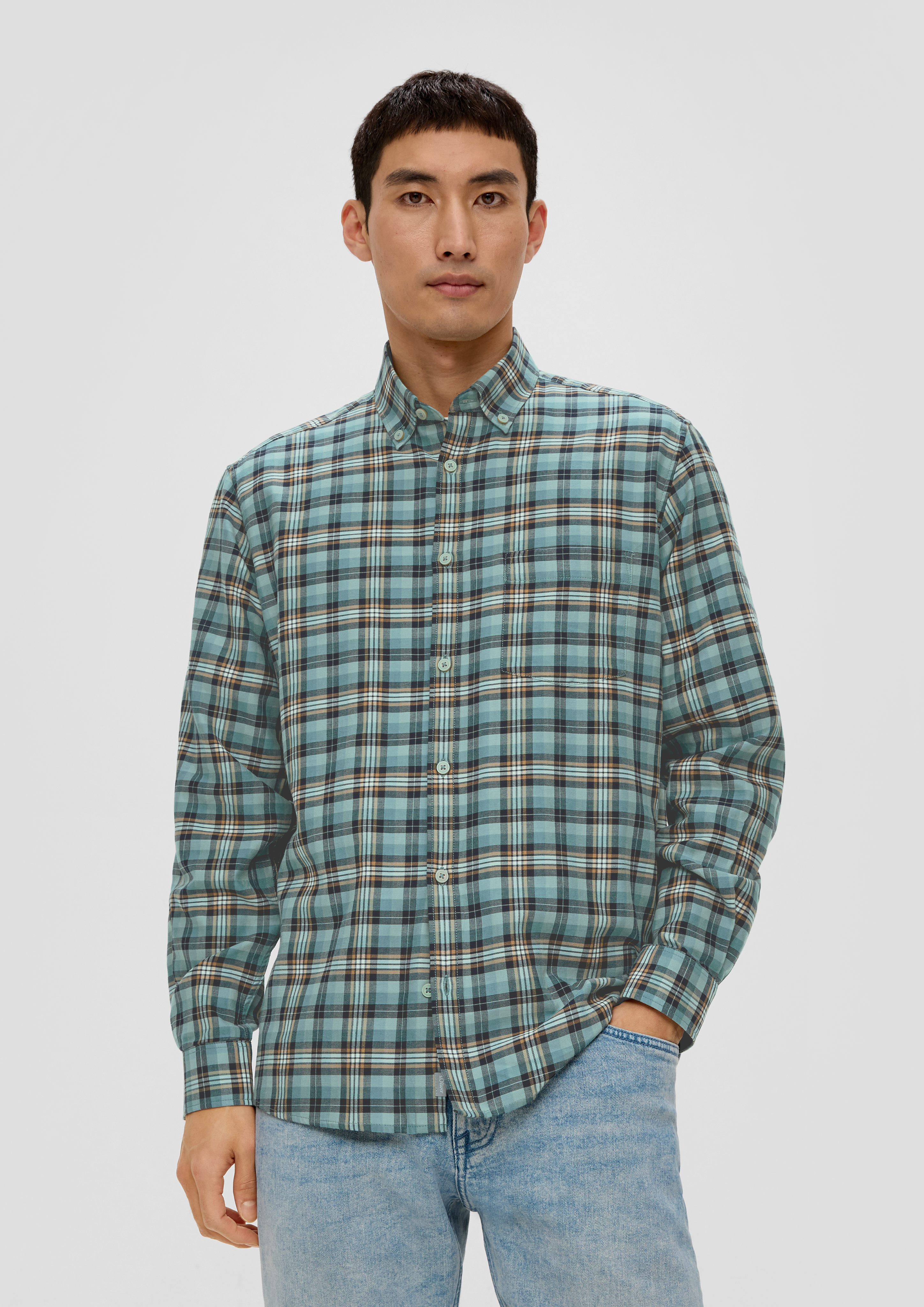 S.Oliver Regular: Button Down-Hemd