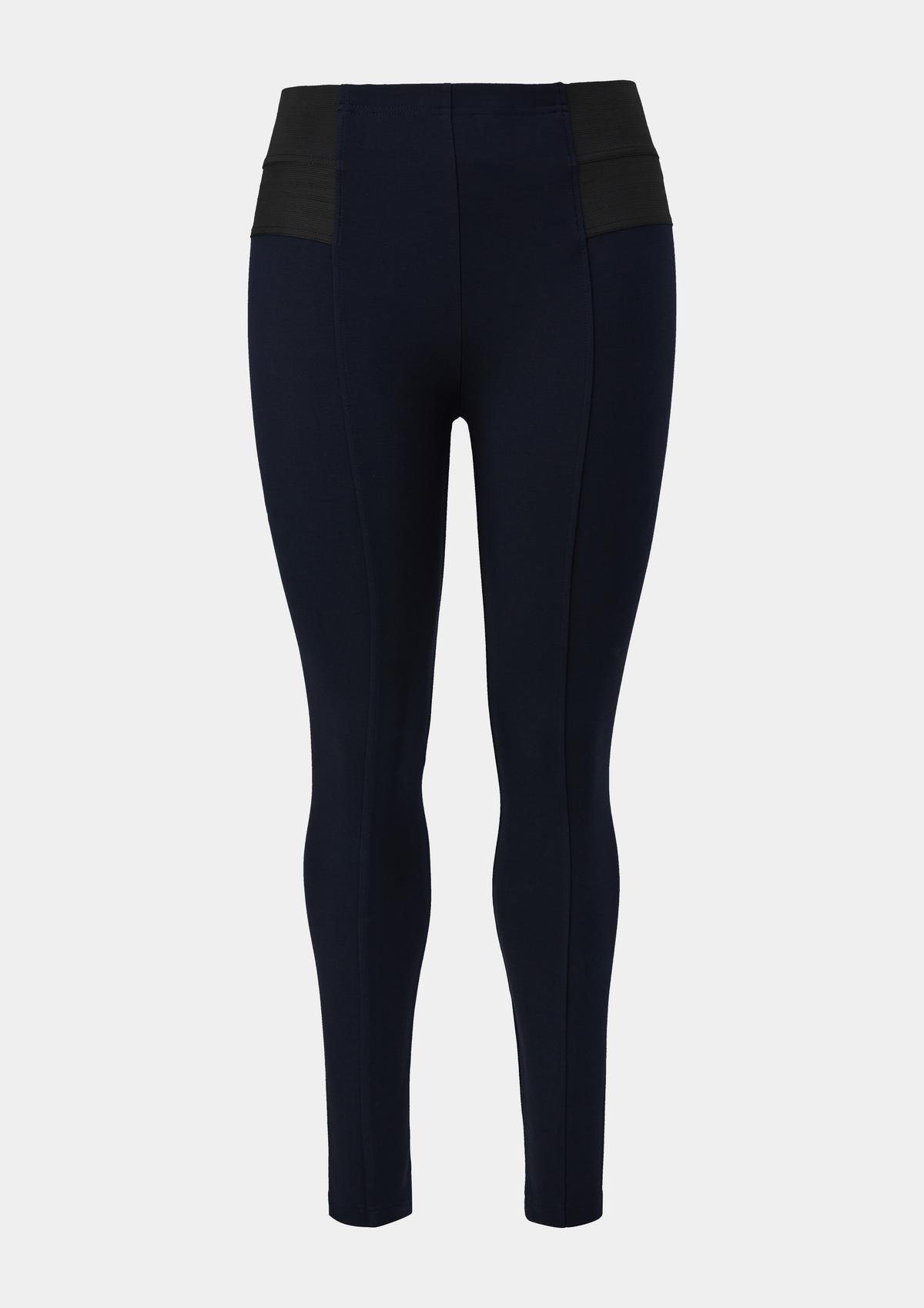 s.Oliver Leggings with stretchy inserts