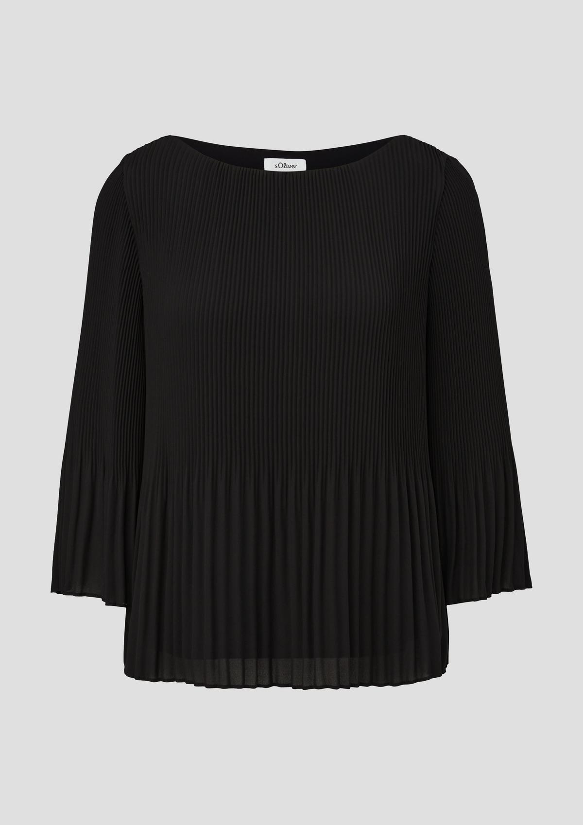 s.Oliver Blouse with pleats